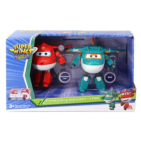 Игровой набор Super Wings Джетт и Тино