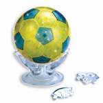 Развивающий 3Д пазл BONDIBON магия кристаллов Футбольный мяч с подсветкой 76 деталей