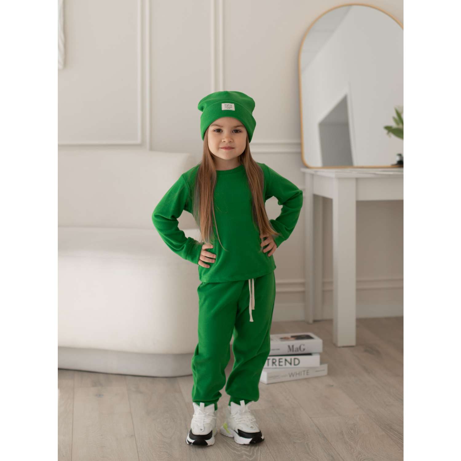 Спортивный костюм BabyDreams КЛ_1/костюм детский зеленый - фото 1