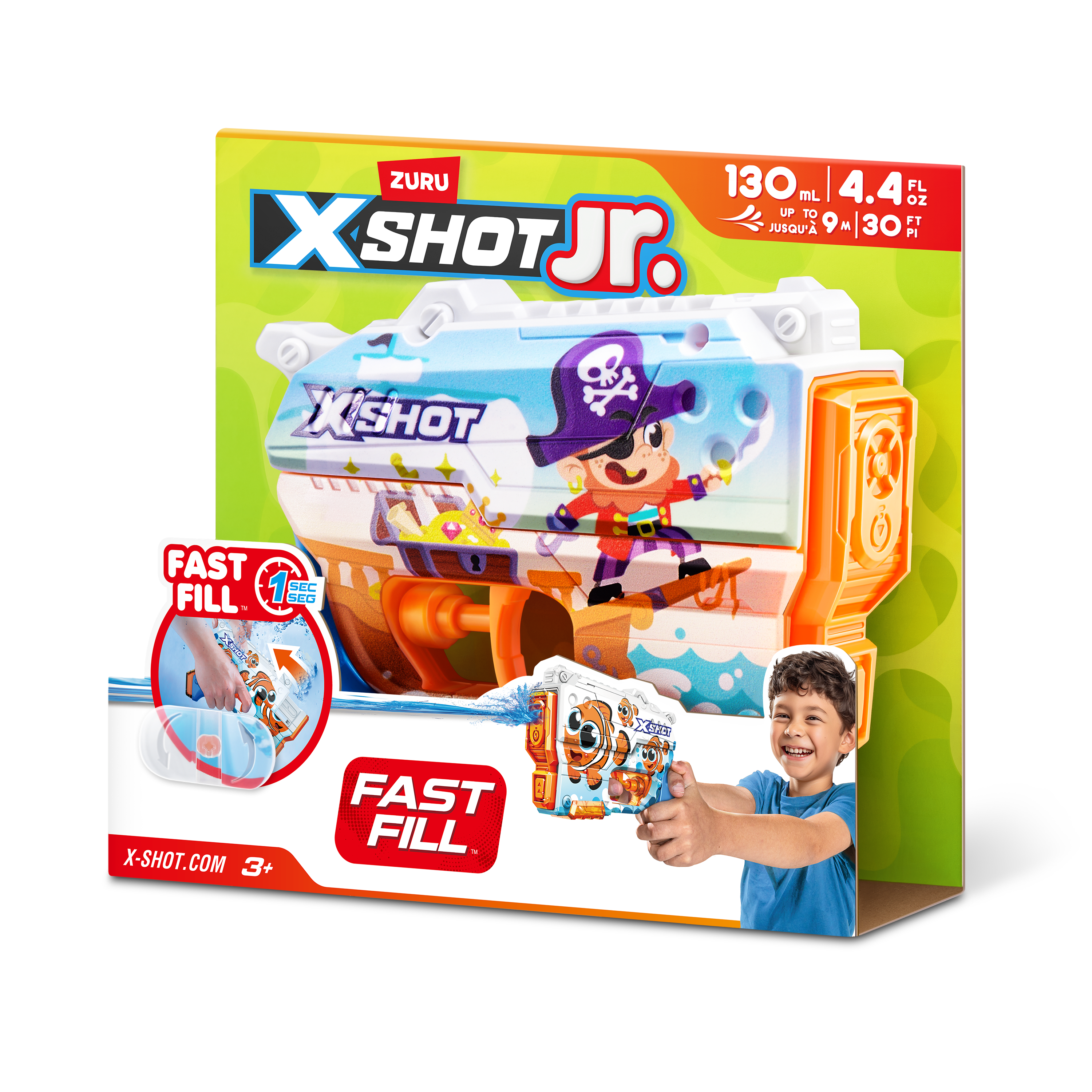 Бластер водный X-Shot Water Fast Fill Дошкольный 118143B - фото 8