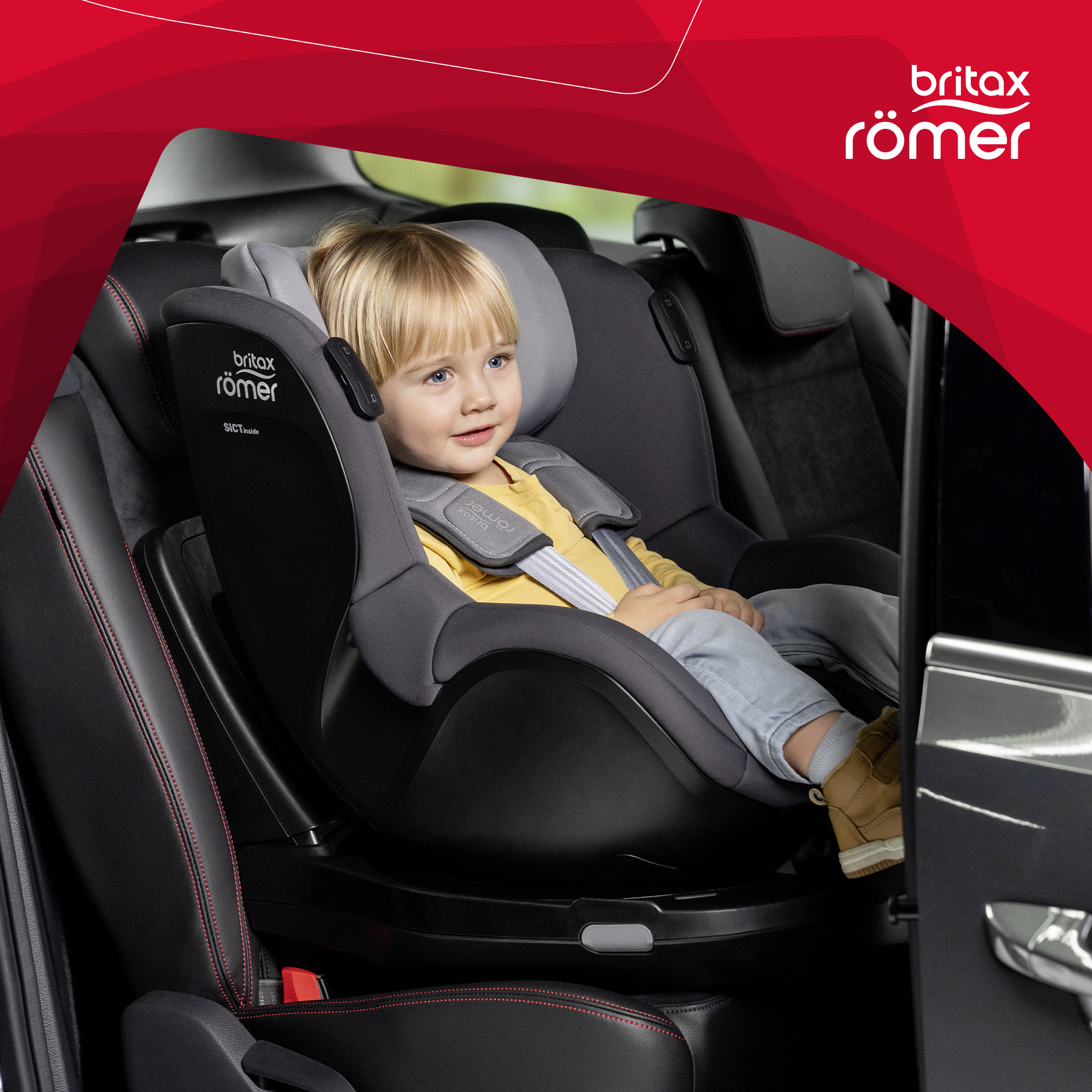 Детское автокресло Britax Roemer DUALFIX iSENSE Burgundy Red - фото 16