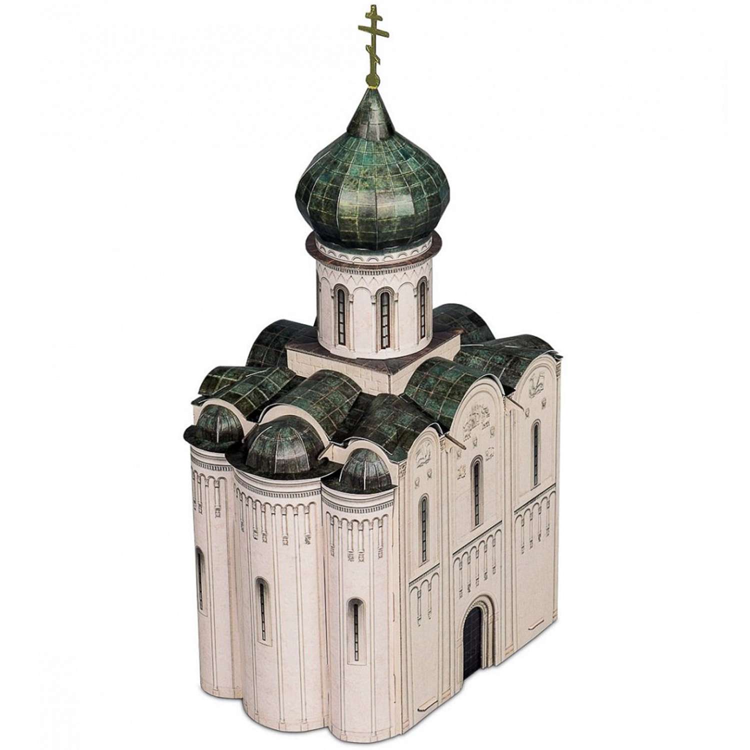 Сборная модель Умная бумага Храмы Мира Покрова на Нерли 315 315 - фото 2