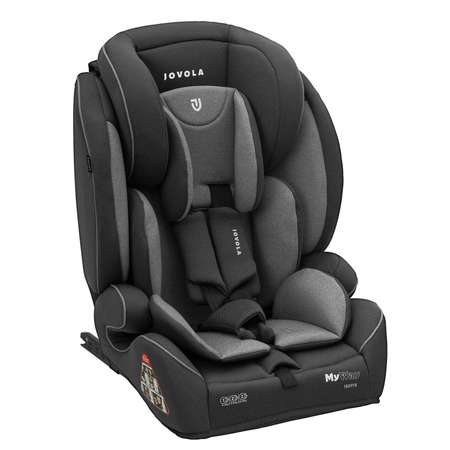 Автокресло JOVOLA MyWay Isofix группа 1+2+3 9-36 кг темно-серый - светло-серый