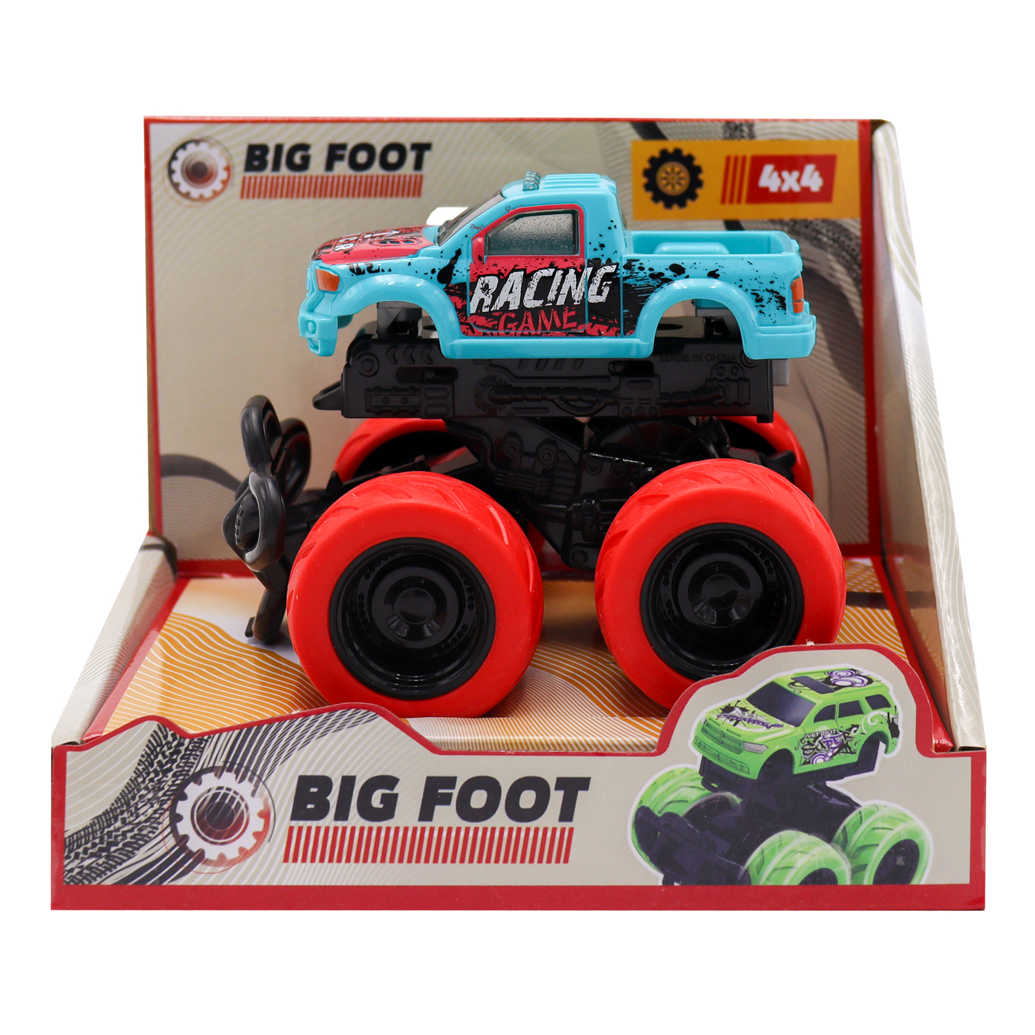 Автомобиль Funky Toys инерционный голубой FT97974 - фото 1