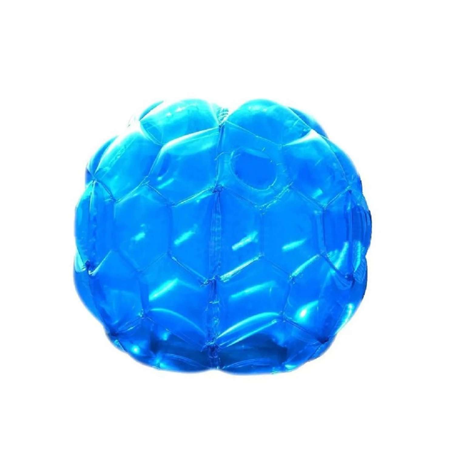 Мяч-зорб надувной ZDK Nonstopika Funny цвет голубой - фото 1
