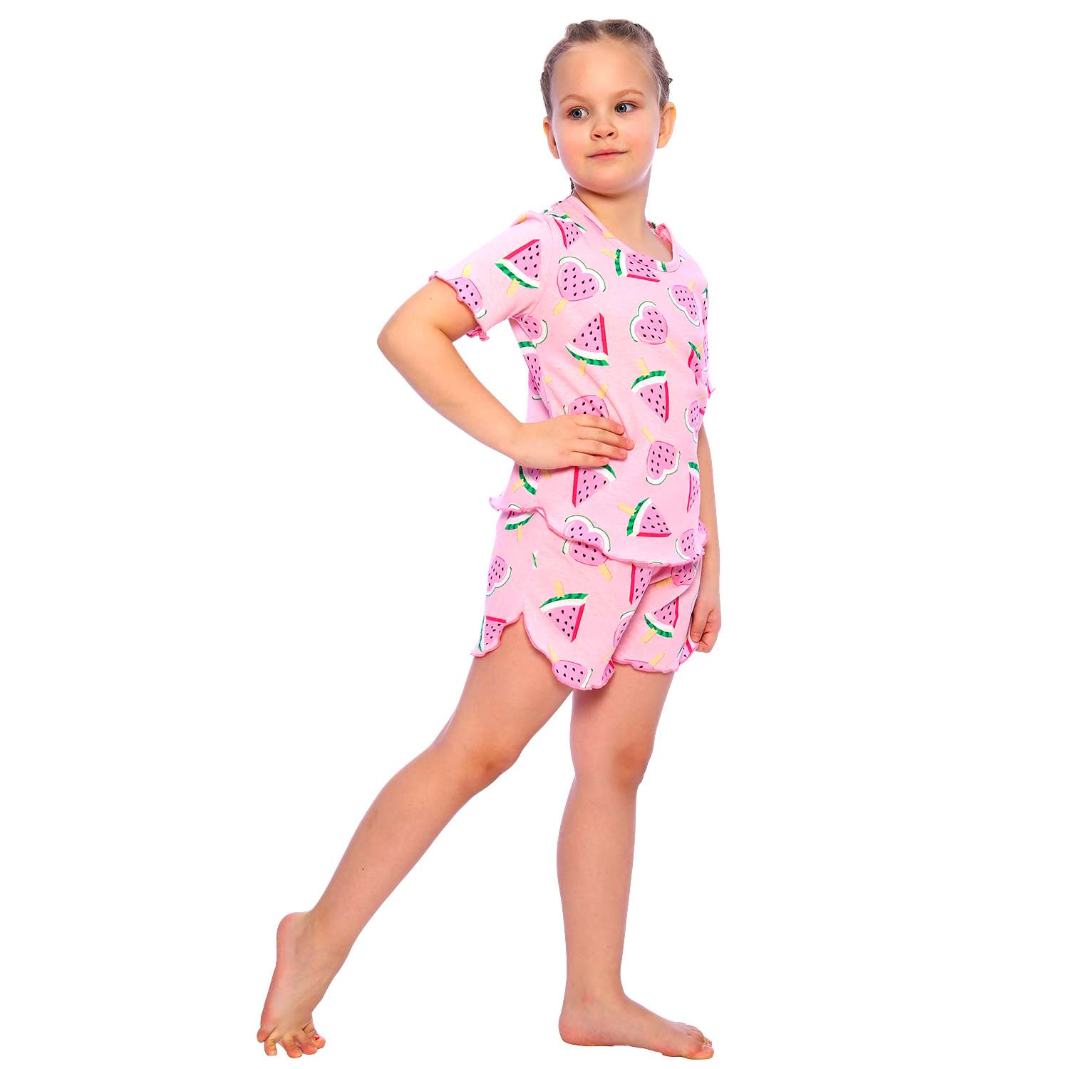 Пижама Детская Одежда 0410КД2/розовый5 - фото 3