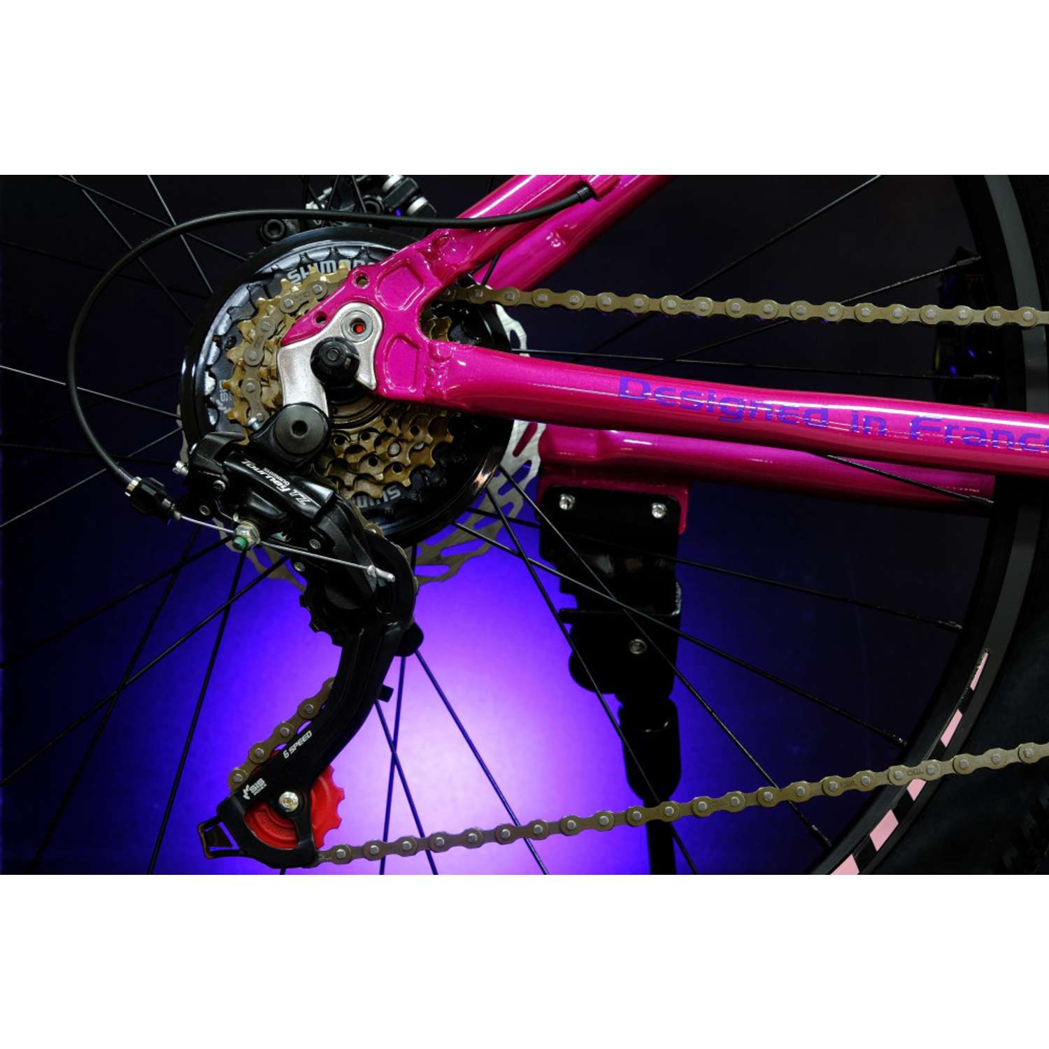 Велосипед горный Lorak Dynamic 26 розовый - фото 2