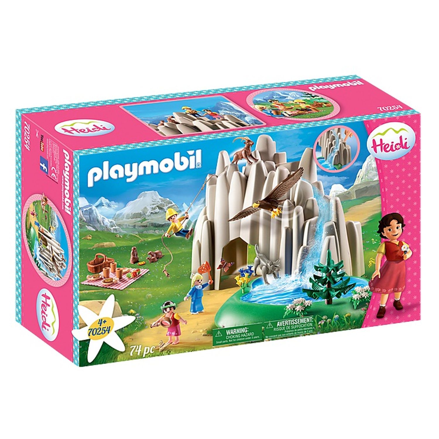 Конструктор Playmobil Кристальное озеро Зимняя страна чудес Хайди - фото 1