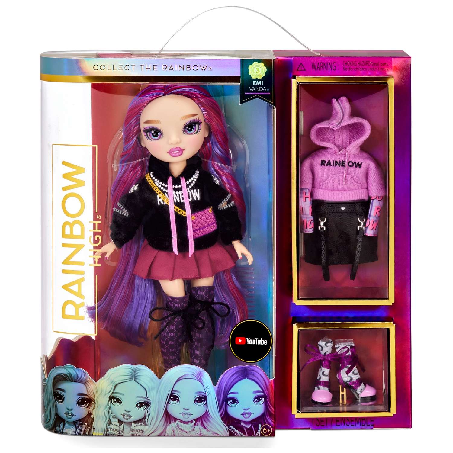 Кукла Rainbow High CORE Fashion Doll Orchid 575788 - фото 1