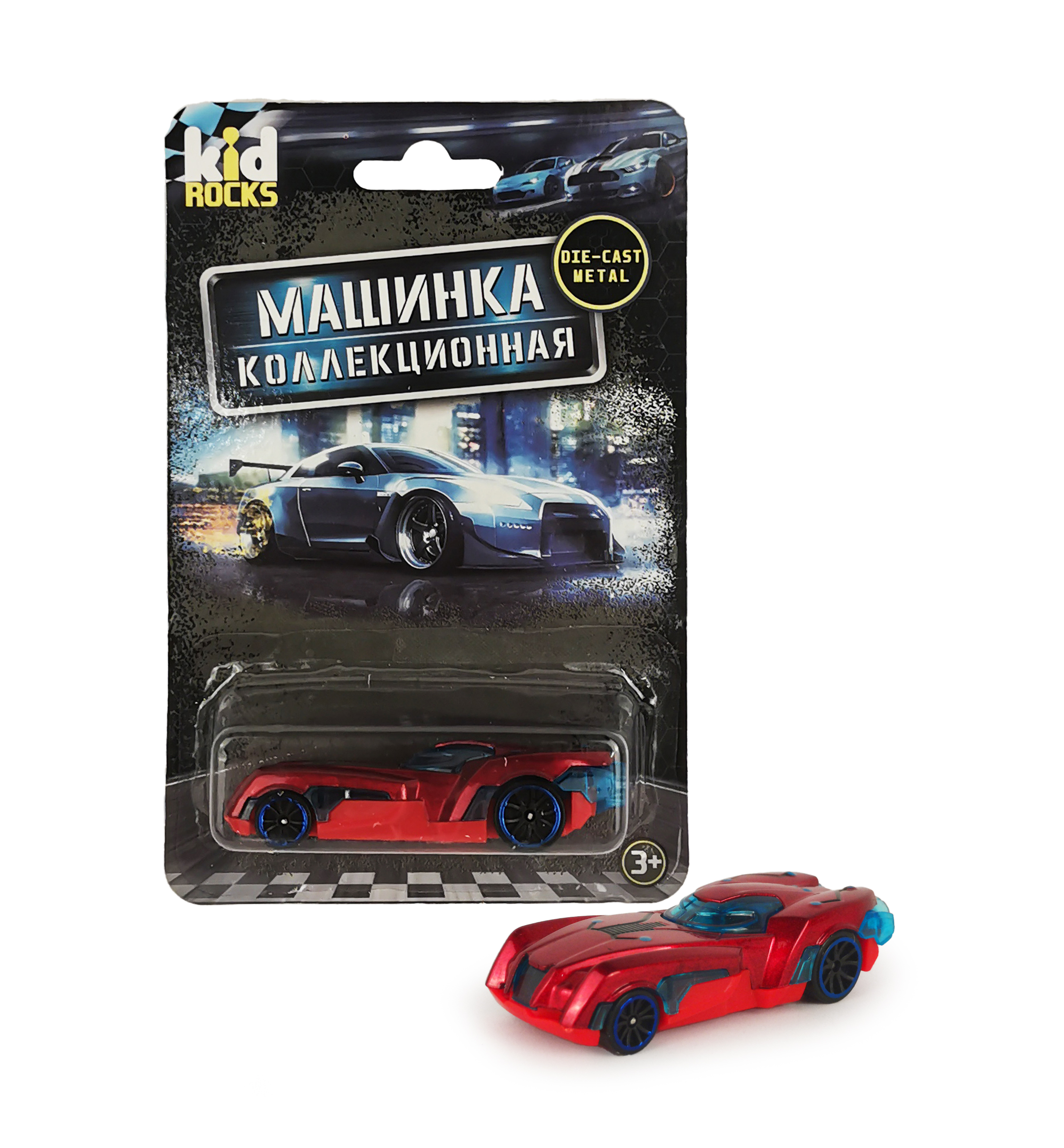 Автомобиль Kid Rocks без механизмов в ассортименте YK-2310 - фото 7