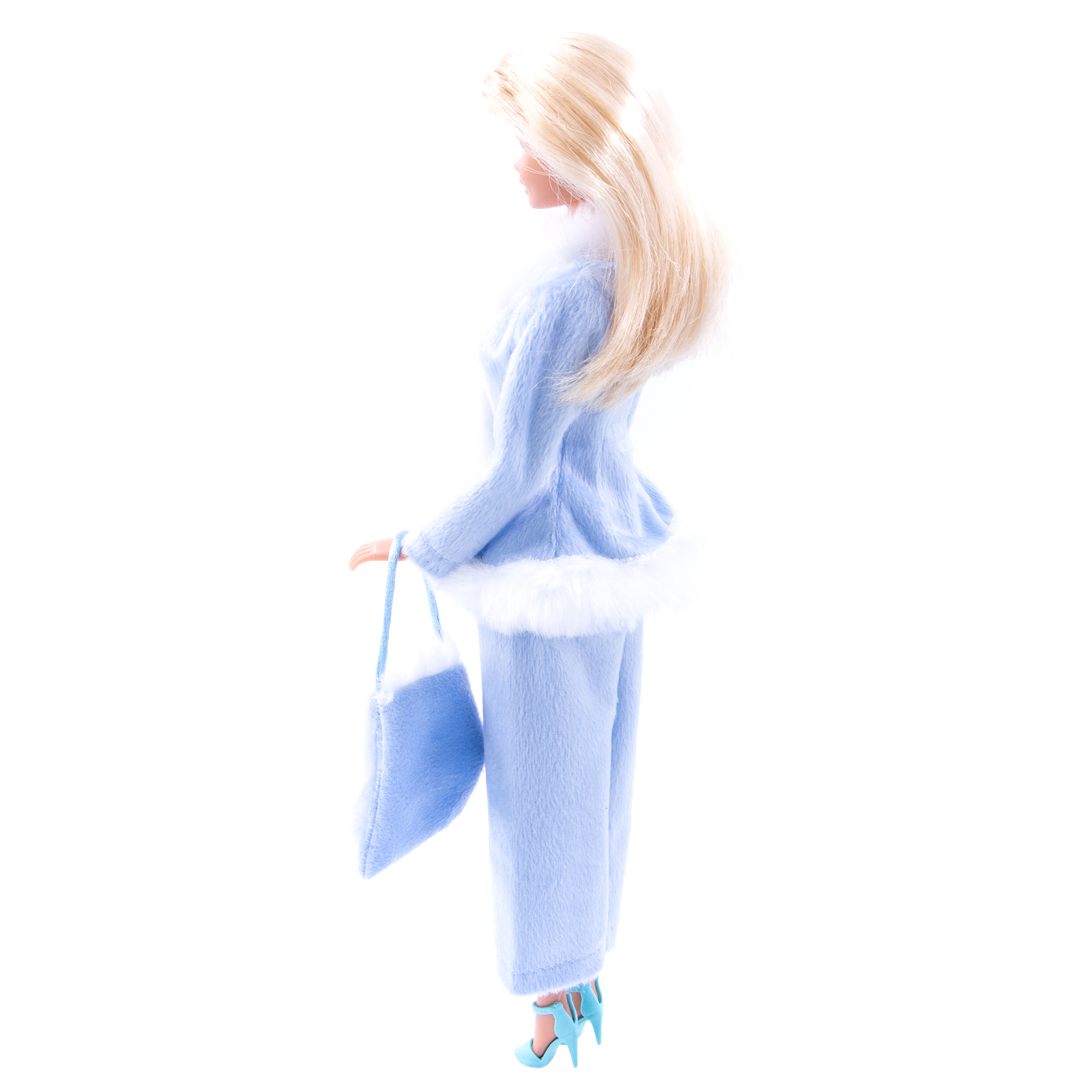 Костюм Модница для куклы 29 см 1701 голубой 1701голубой - фото 3