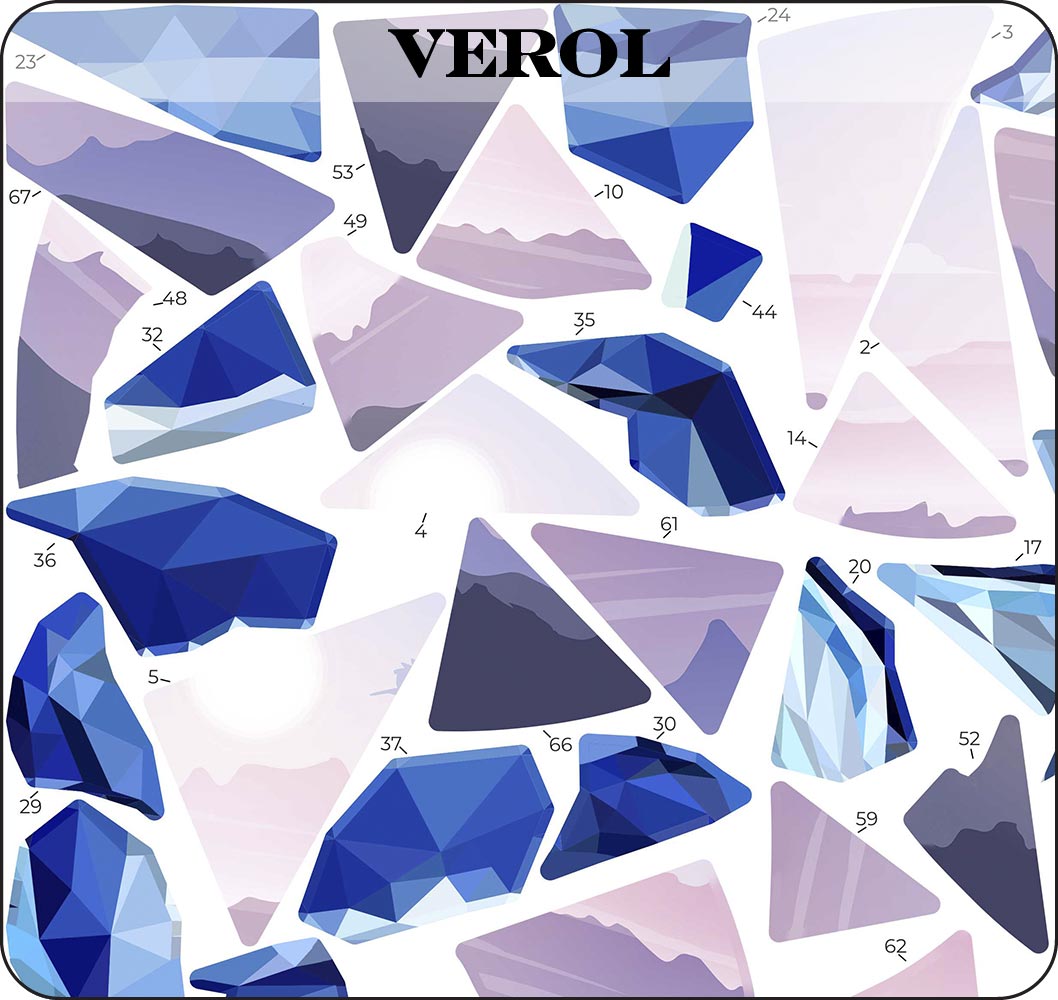 Набор для творчества VEROL Кит рисуем наклейками по номерам - фото 5