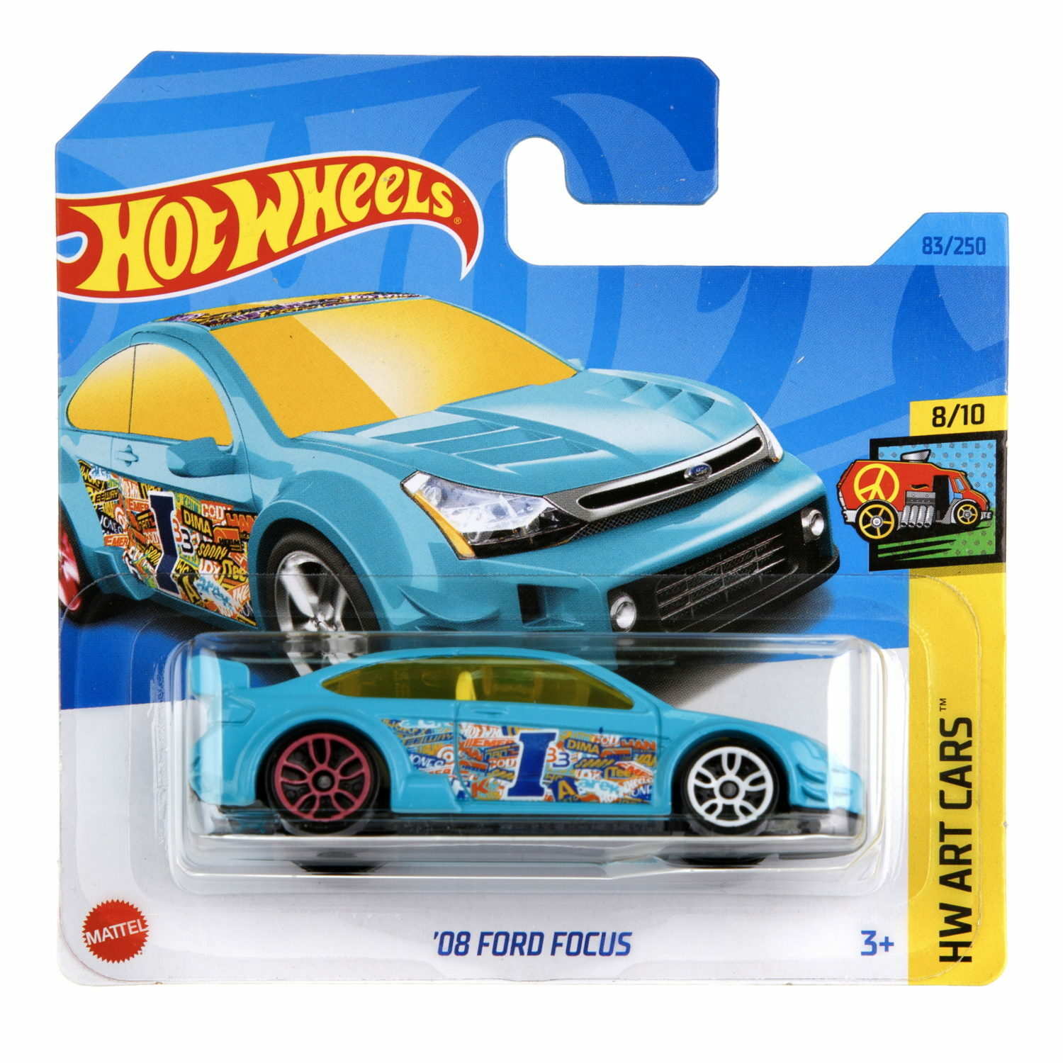 Коллекционная машинка Hot Wheels 08 Форд Focus купить по цене 568 ₽ в  интернет-магазине Детский мир