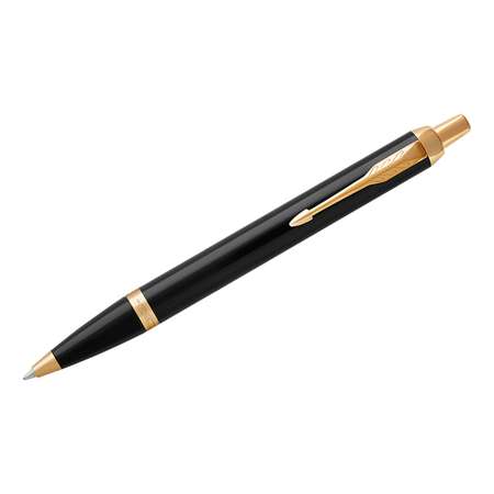 Ручка шариковая PARKER IM Black GT синяя кнопочн подарочная упаковка