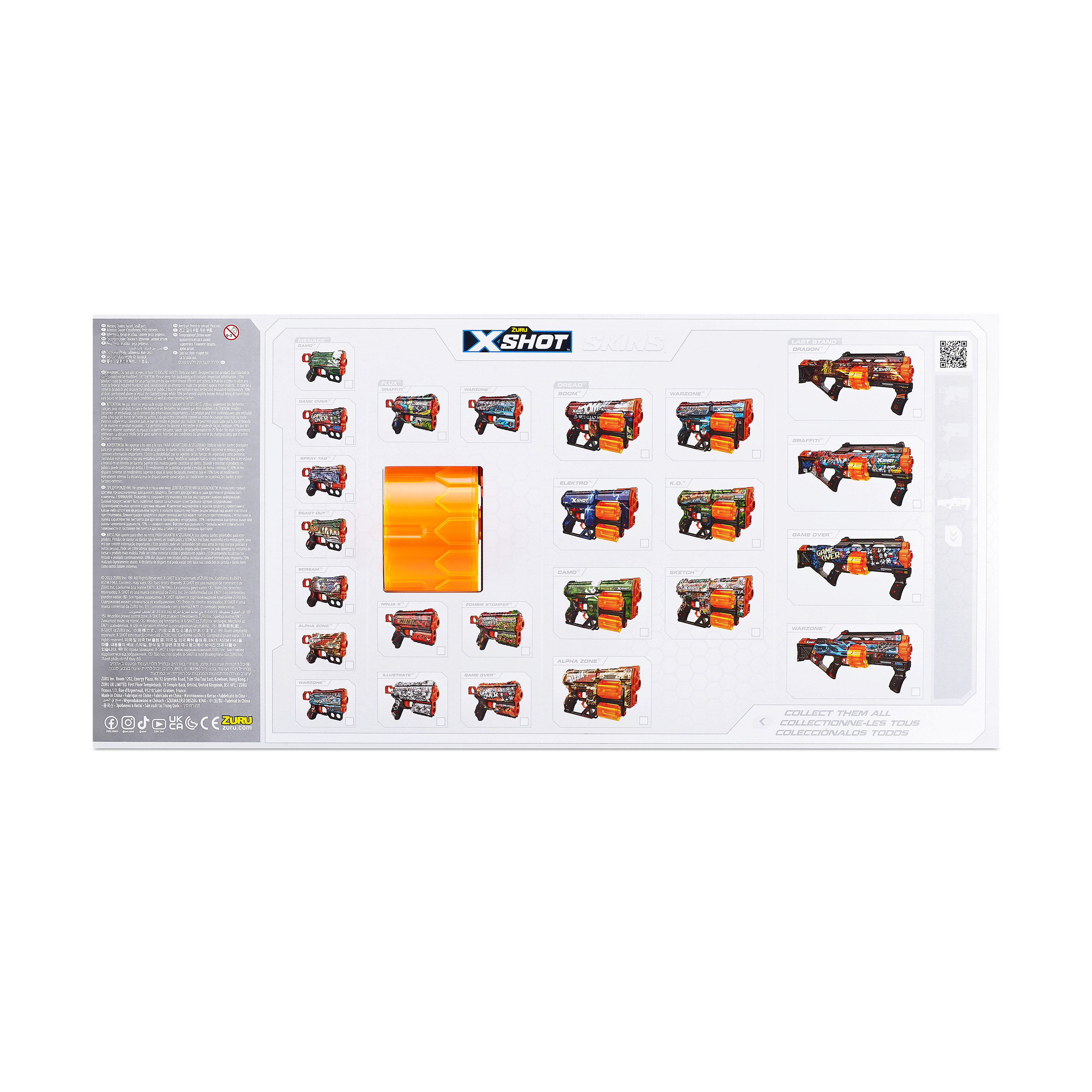 Бластер Zuru XSHOT  Skins - фото 12
