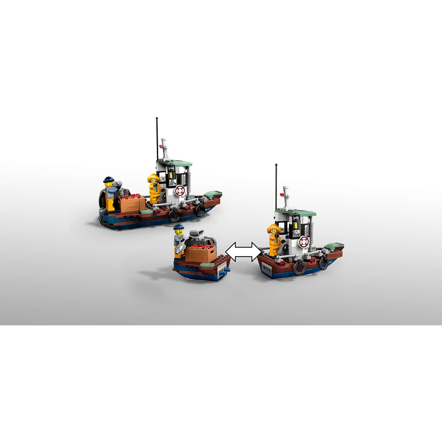 Конструктор LEGO Hidden Side Старый рыбацкий корабль 70419 - фото 11