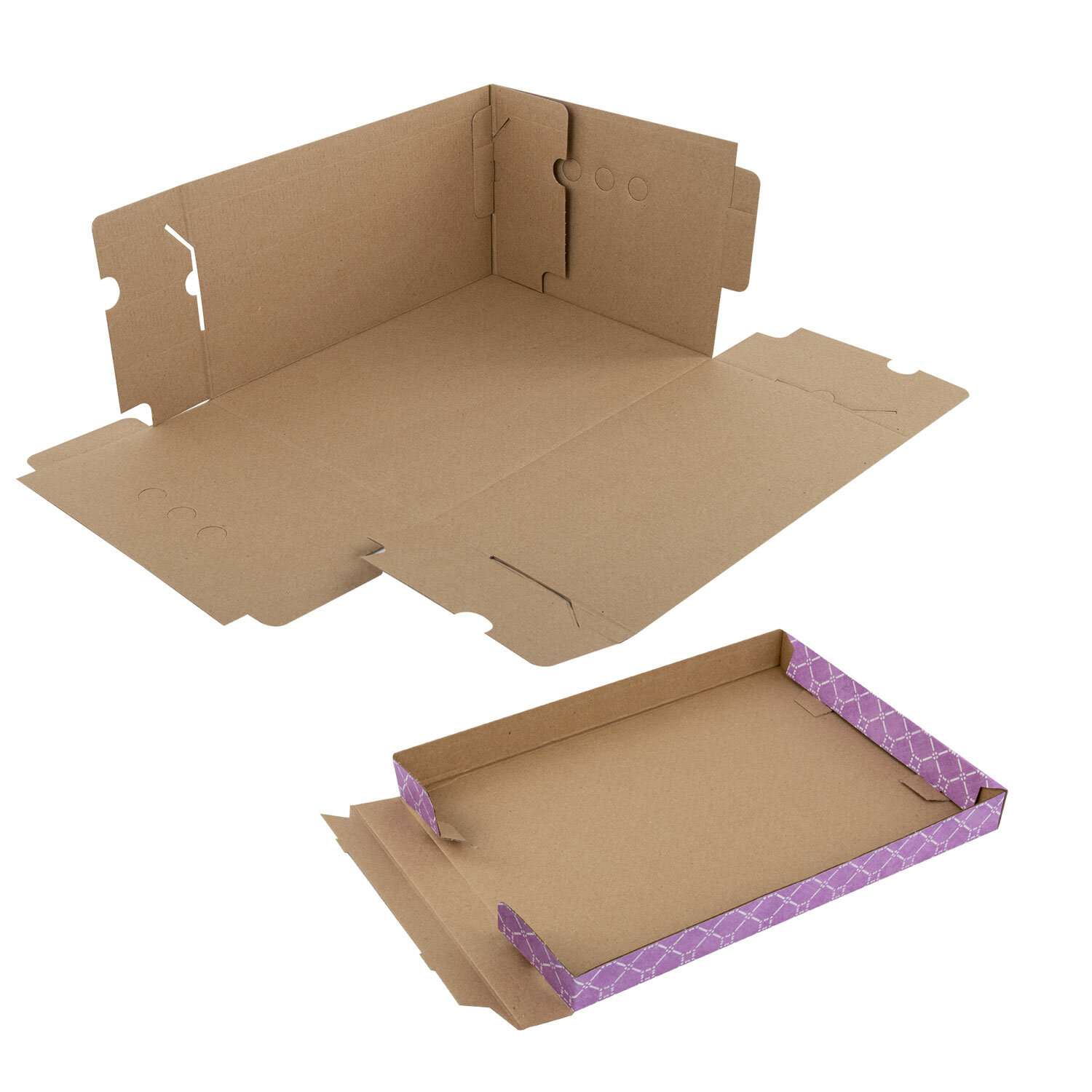 Коробки картонные Brauberg для хранения вещей с крышкой 4 штуки - фото 11