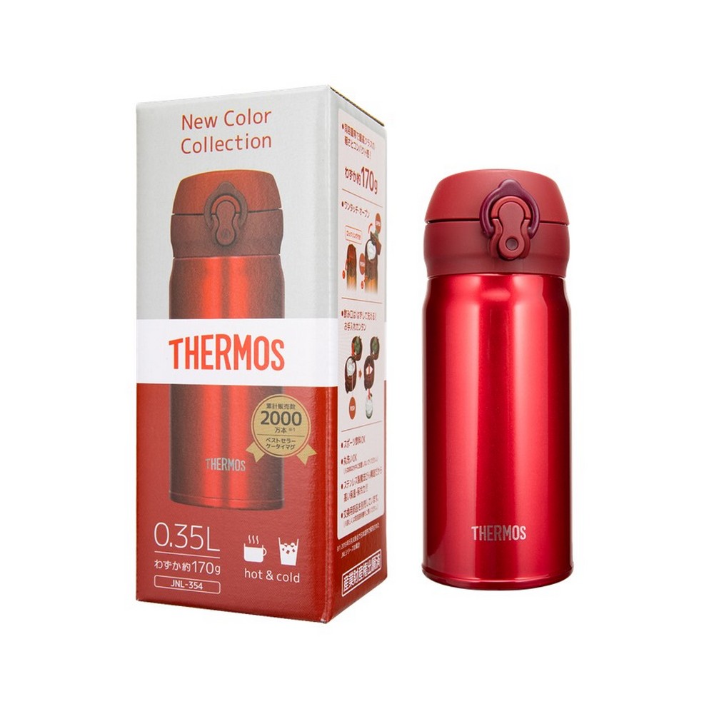 Термокружка THERMOS 0.35 л красная MT-11 - фото 5