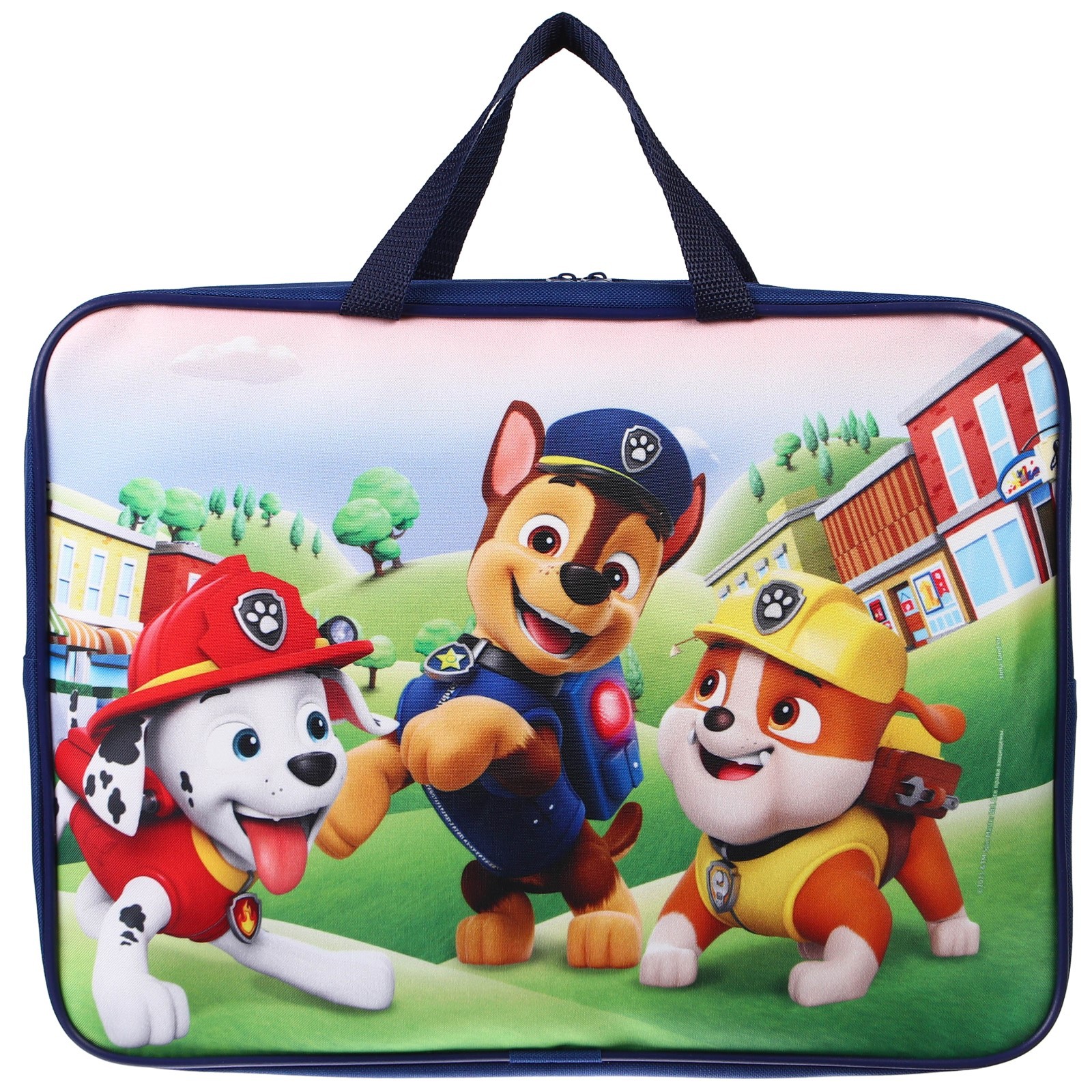 Папка Paw Patrol с ручками текстильная А4 350х270х100 мм - фото 2