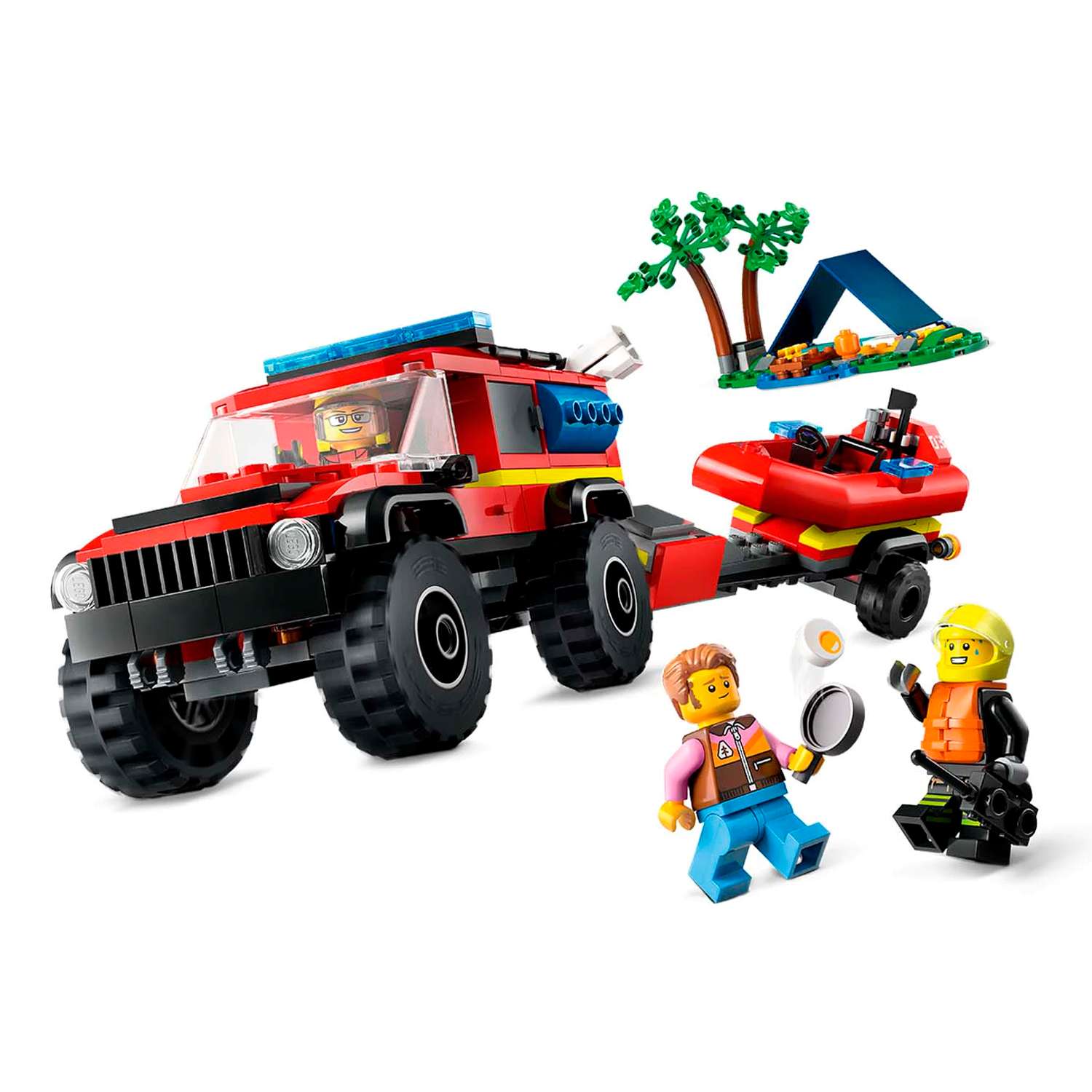 Конструктор детский LEGO City Пожарная машина 60412 - фото 9