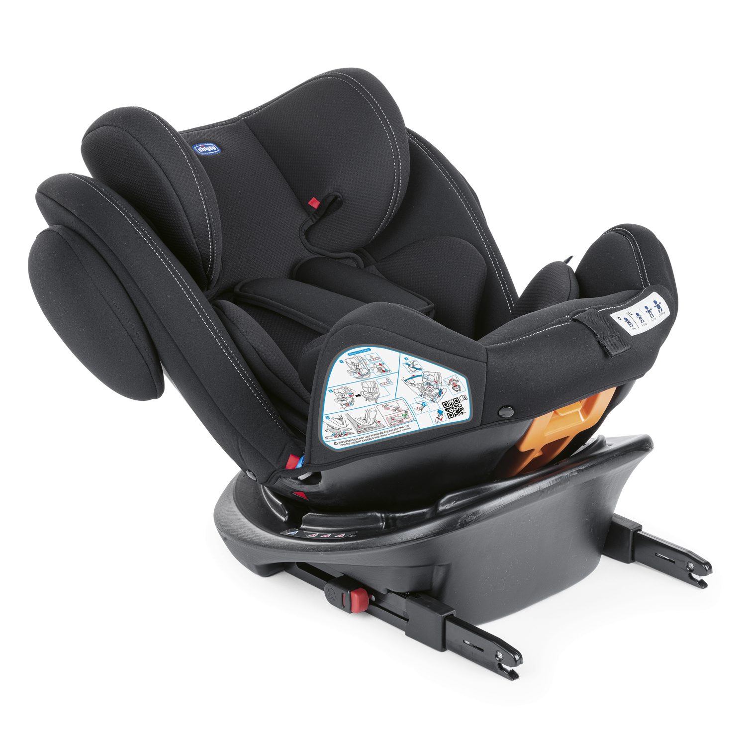 Автокресло Chicco Unico Plus Black Isofix 2/3 (15-36 кг) - фото 10