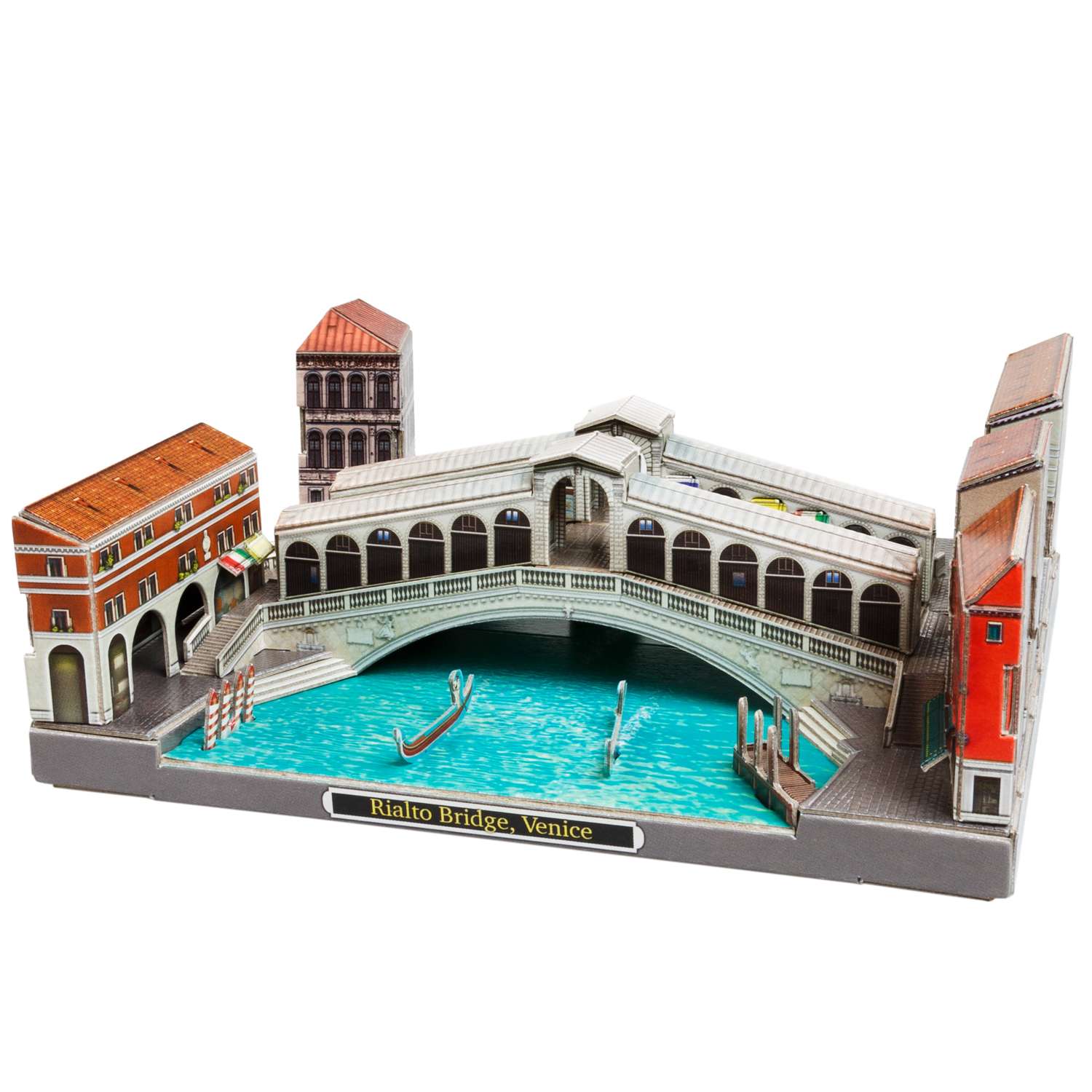 Сборная модель Умная бумага Города в миниатюре Мост Риальто 604 604 - фото 2