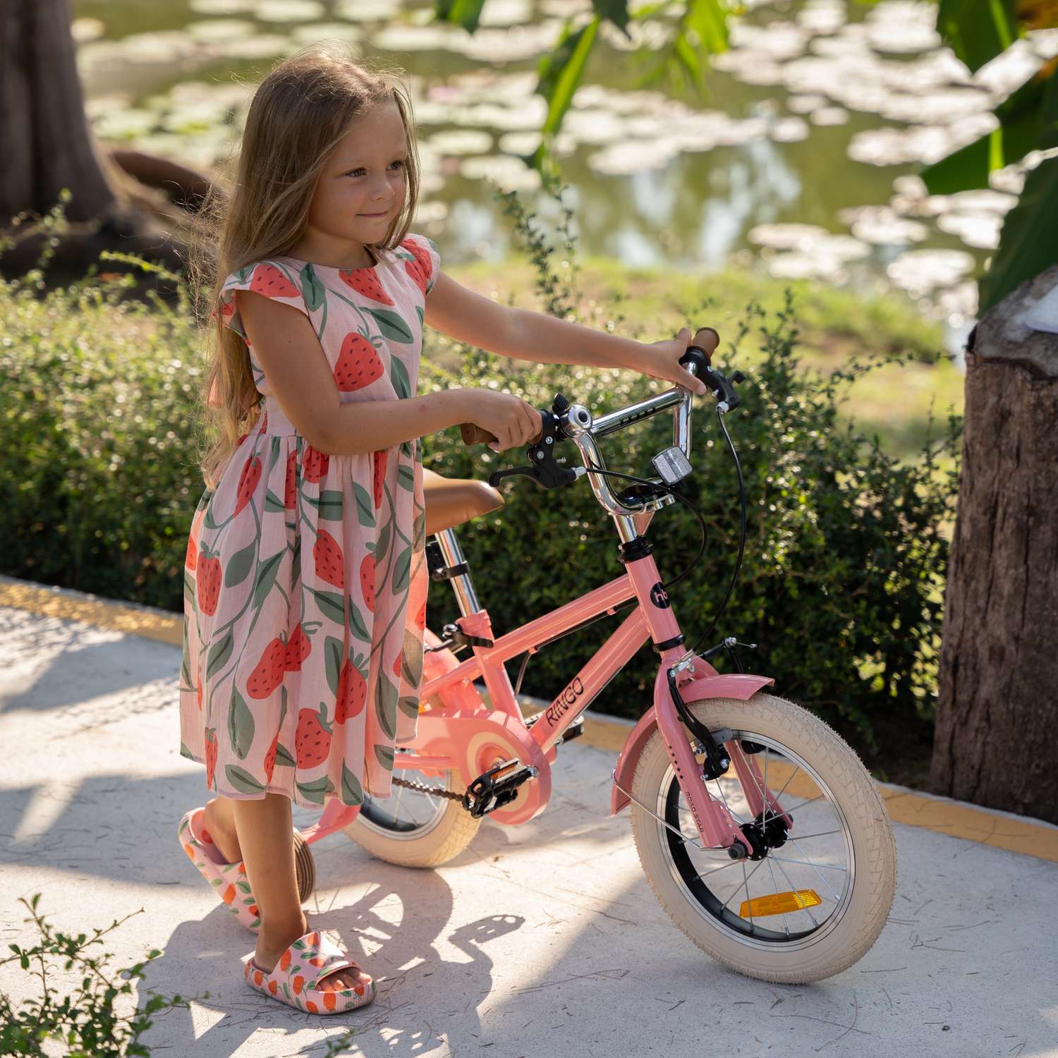 Велосипед детский Happy Baby RINGO с поддерживающими колесами - фото 15