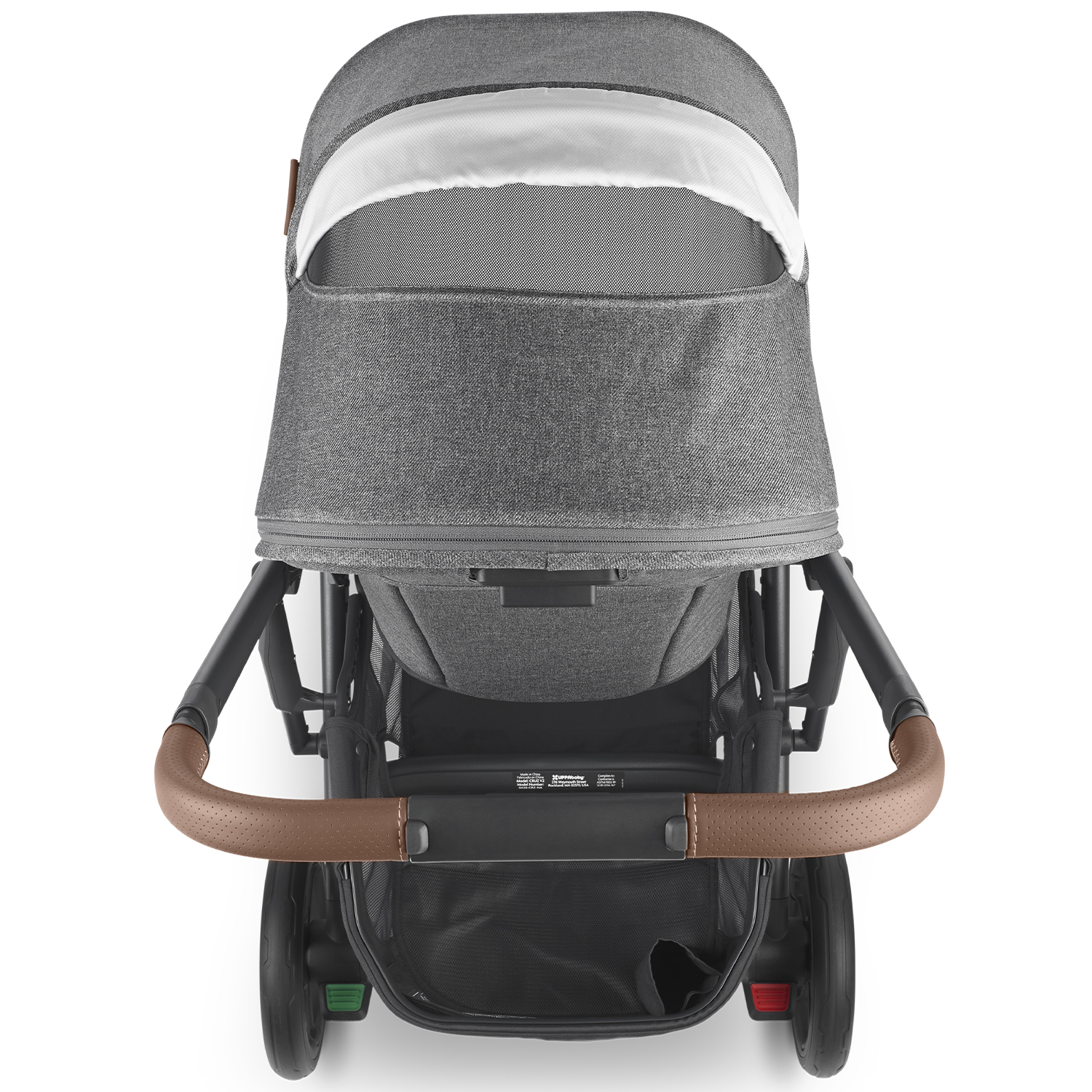 Коляска прогулочная UPPAbaby Cruz V2 Greyson Графитовый меланж - фото 9