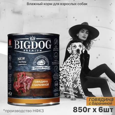 Корм влажный Зоогурман big dog