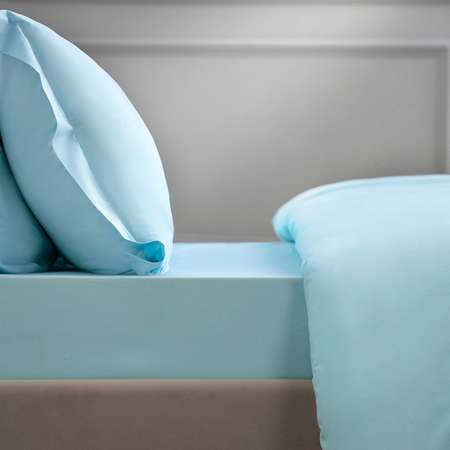 Комплект постельного белья SONNO by Julia Vysotskaya 1.5-спальный Цвет Туманно-голубой