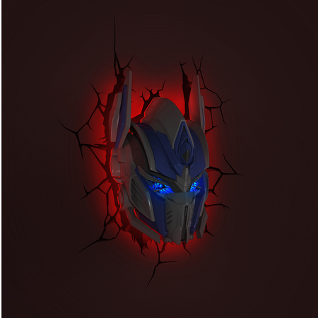 Светильник 3D 3DLightFx TRNSFM Optimus Prime Mask