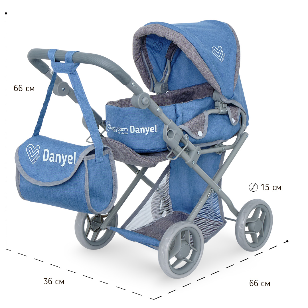 Коляска-трансформер для кукол Buggy Boom 8450-2206 - фото 2