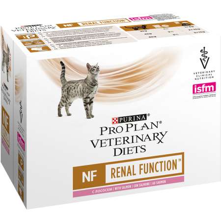 Корм для кошек Purina Pro Plan Veterinary diets NF при заболевании почек лосось 85г