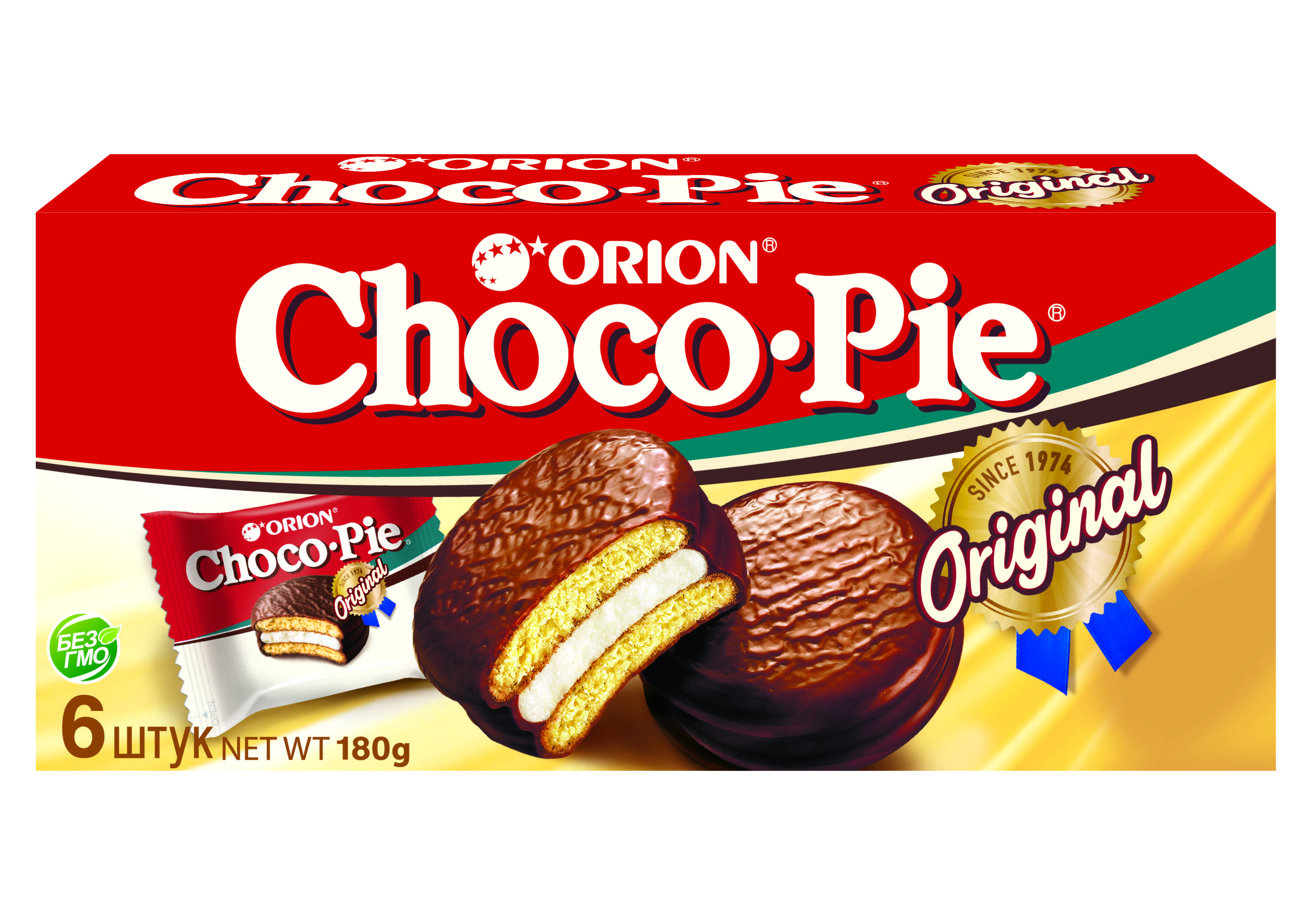 Печенье CHOCO-BOY Choco-Pie 180г - фото 1