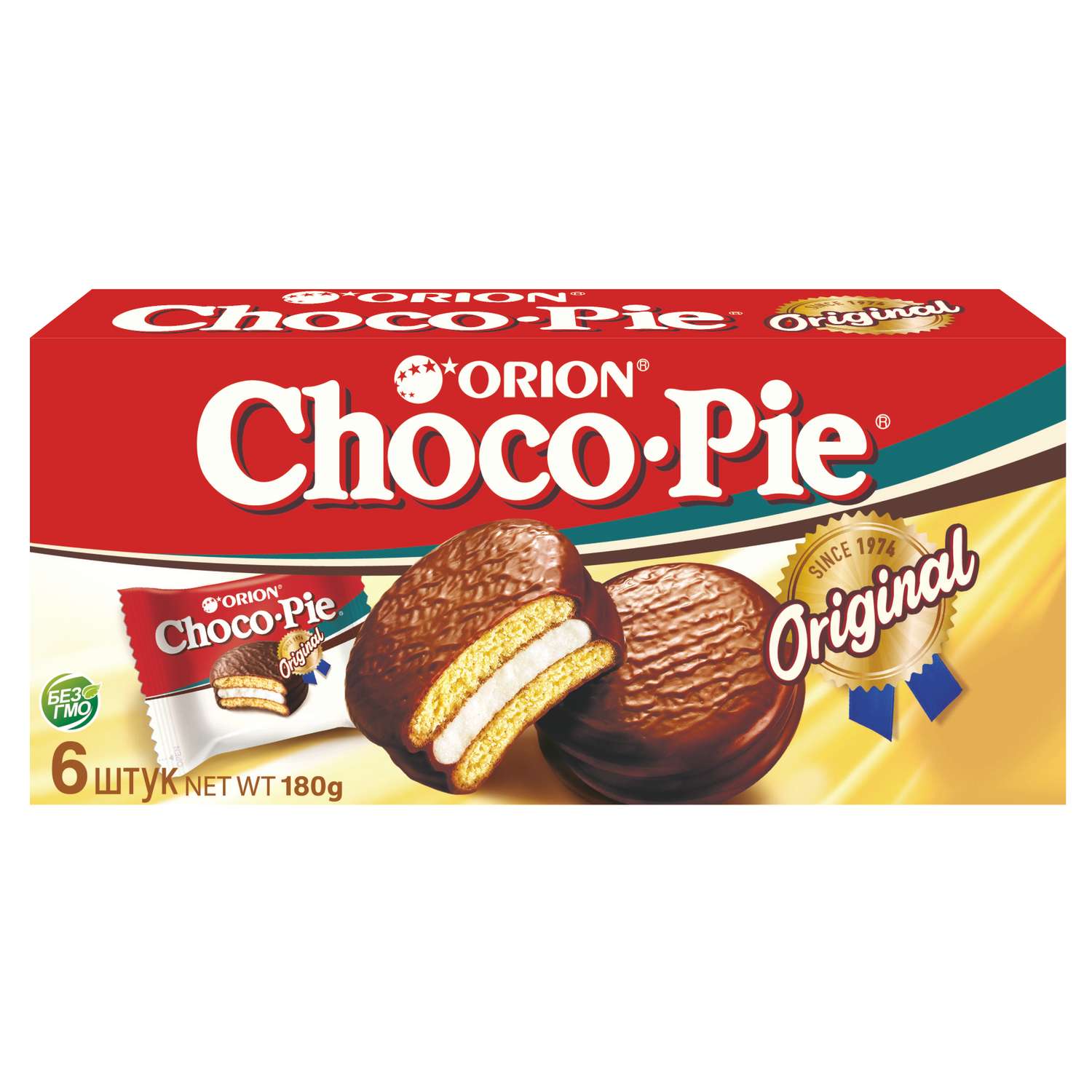 Печенье CHOCO-BOY Choco-Pie 180г - фото 1