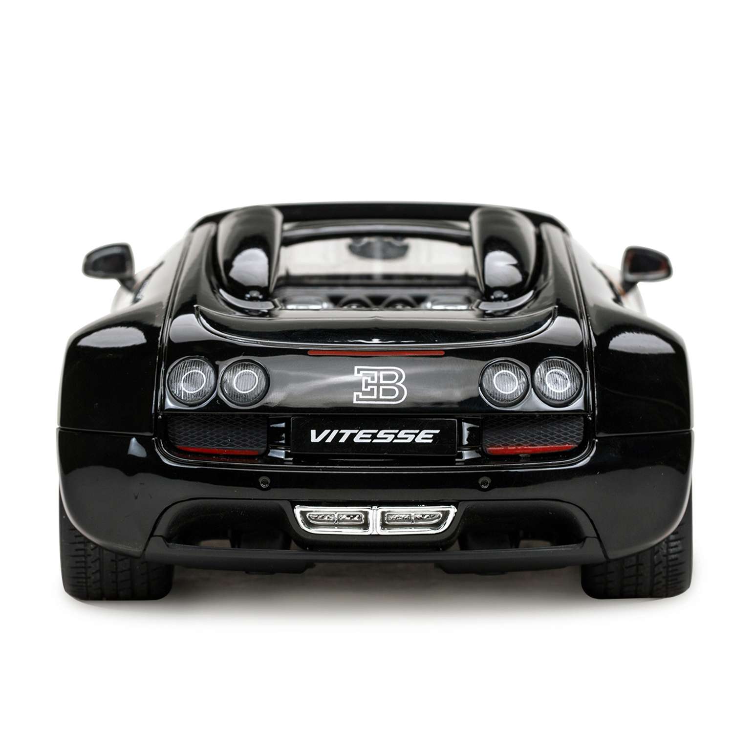 Машинка Rastar Bugatti GS Vitesse 1:18 черная 43900 - фото 4