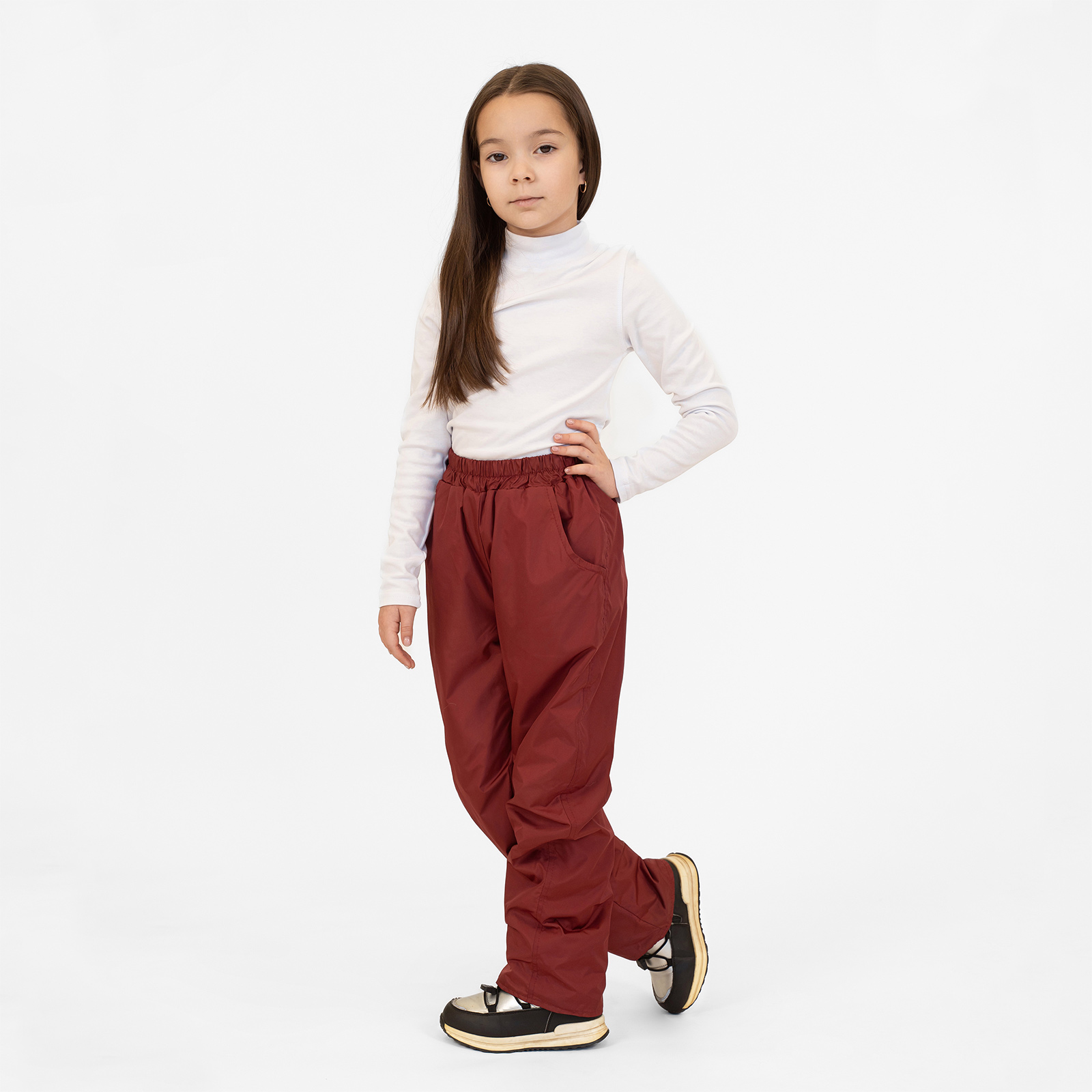 Брюки Arctic kids 10-004/2 бордо - фото 1