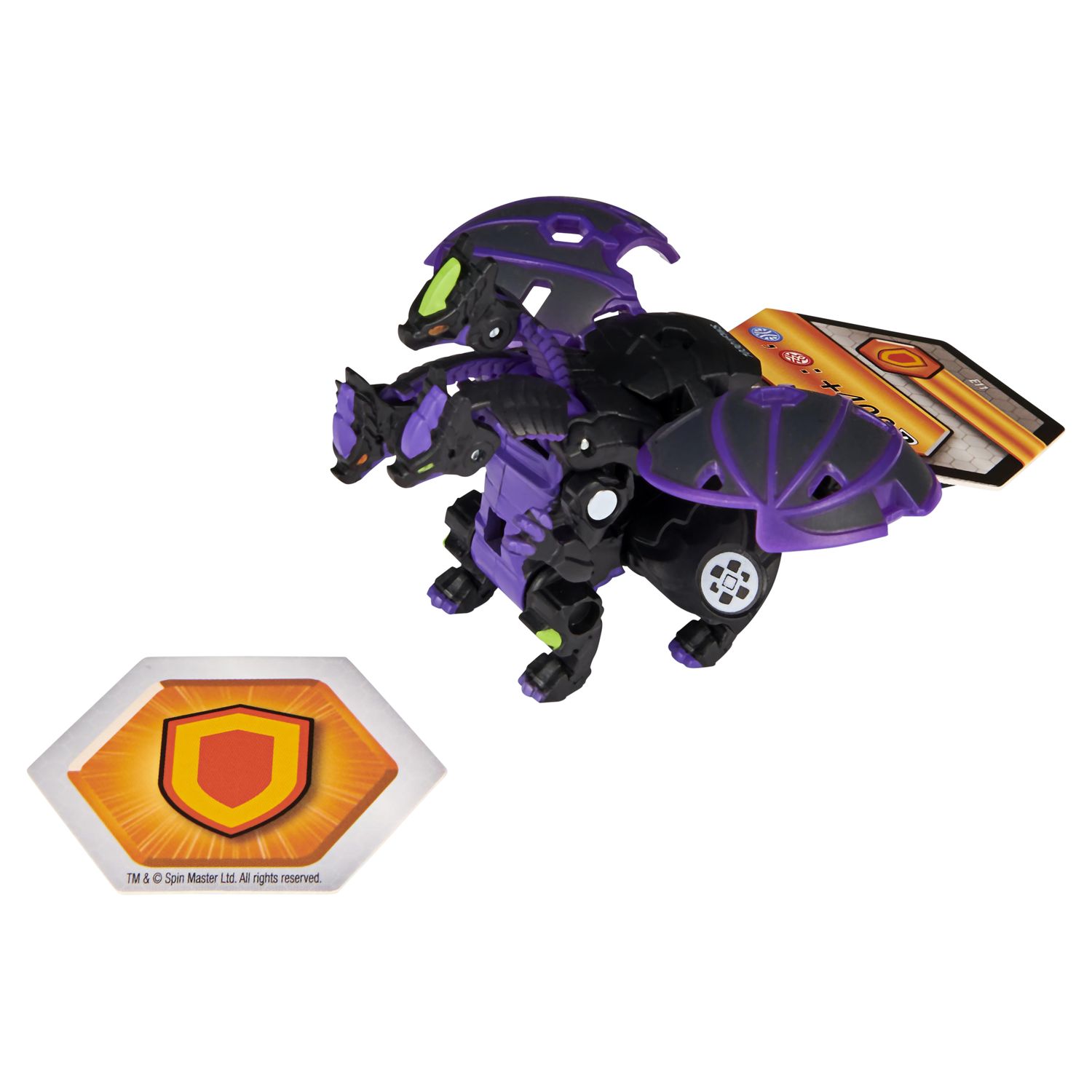 Фигурка-трансформер Bakugan S3 Ультра Nillious Black 6061538/20132905 - фото 3