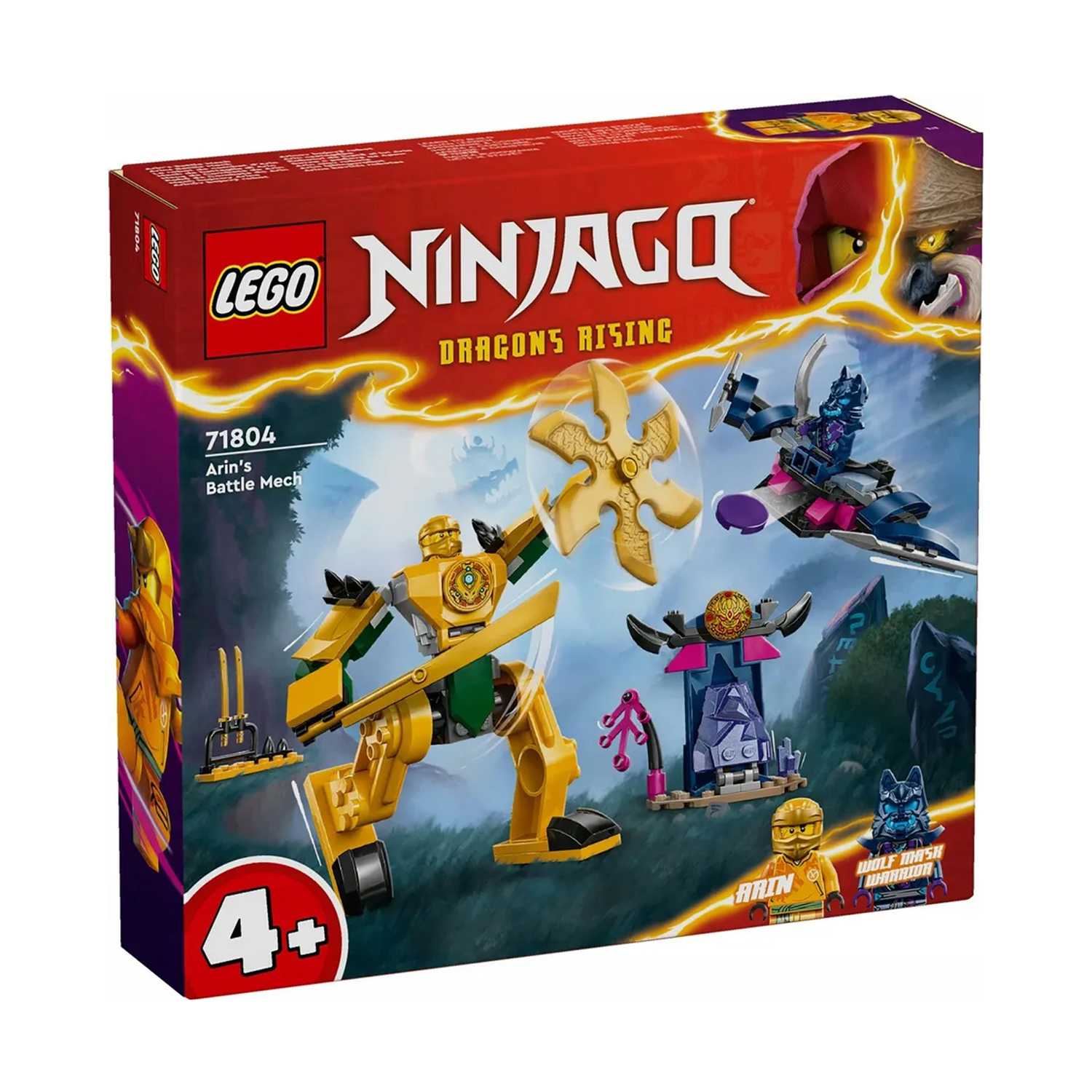 Конструктор детский LEGO Ninjago Боевой робот Арина 71804 - фото 7