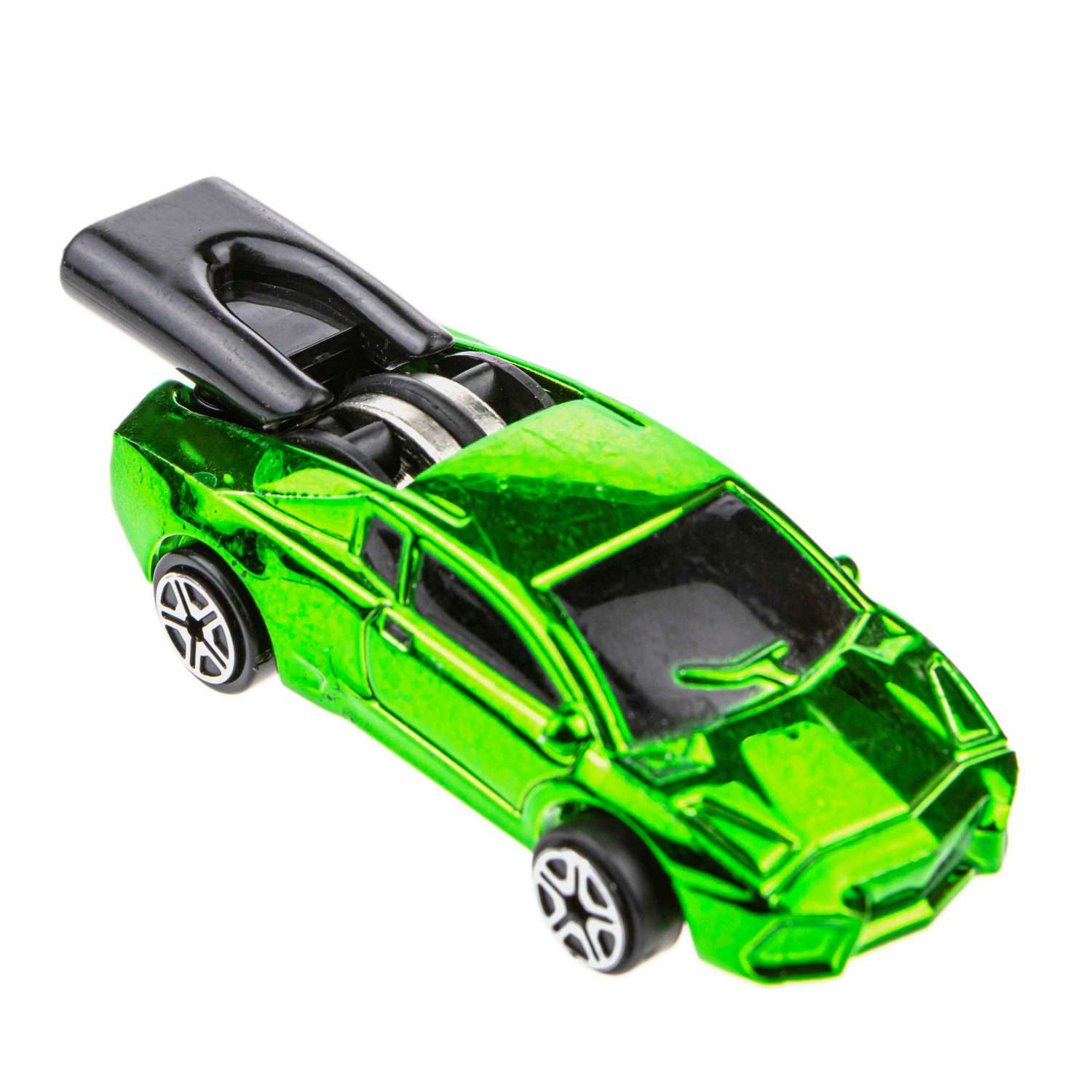 Машинка 1TOY Свист-авто зелёная Т20974-3 - фото 1