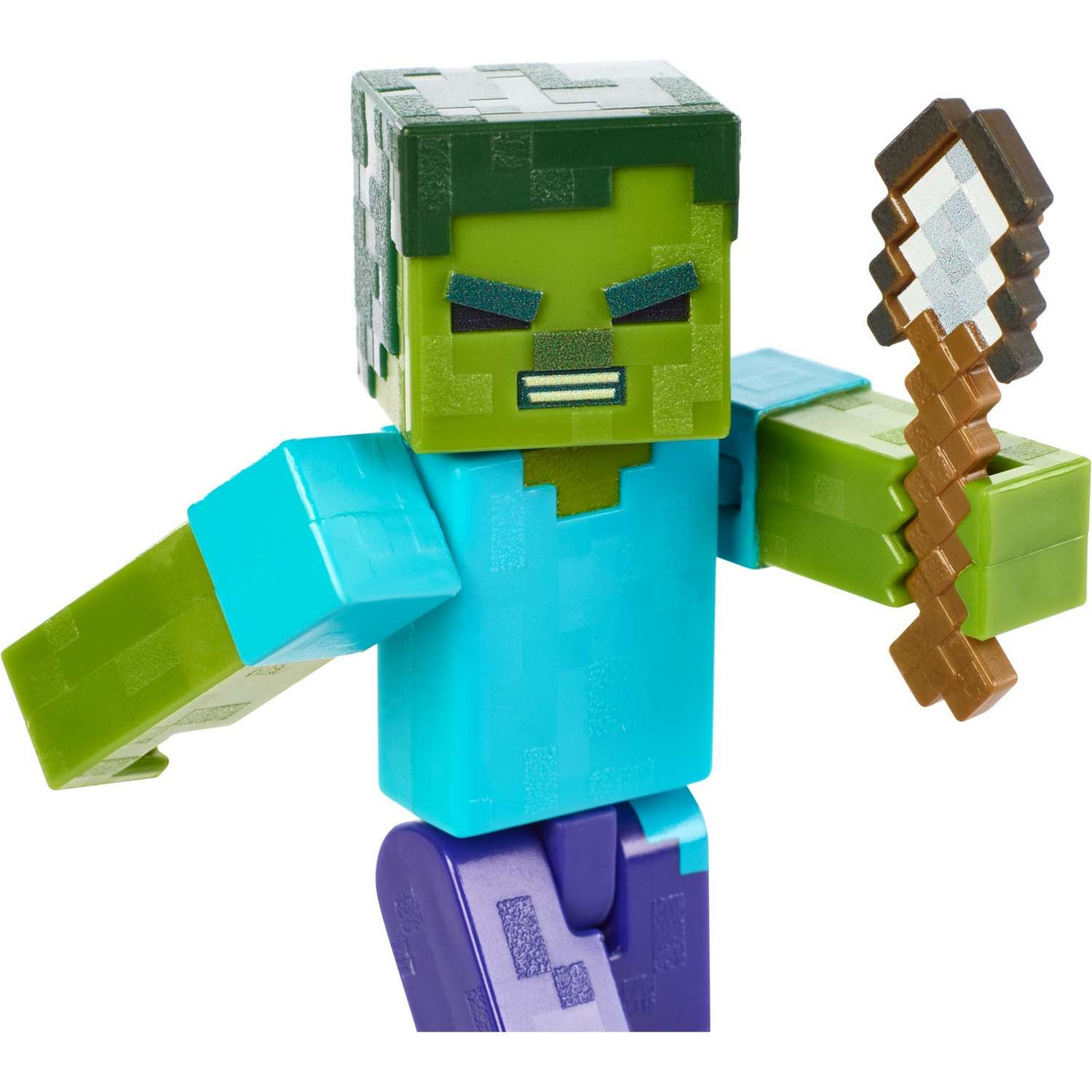 Фигурка Minecraft Зомби с аксессуарами GCC19 - фото 7
