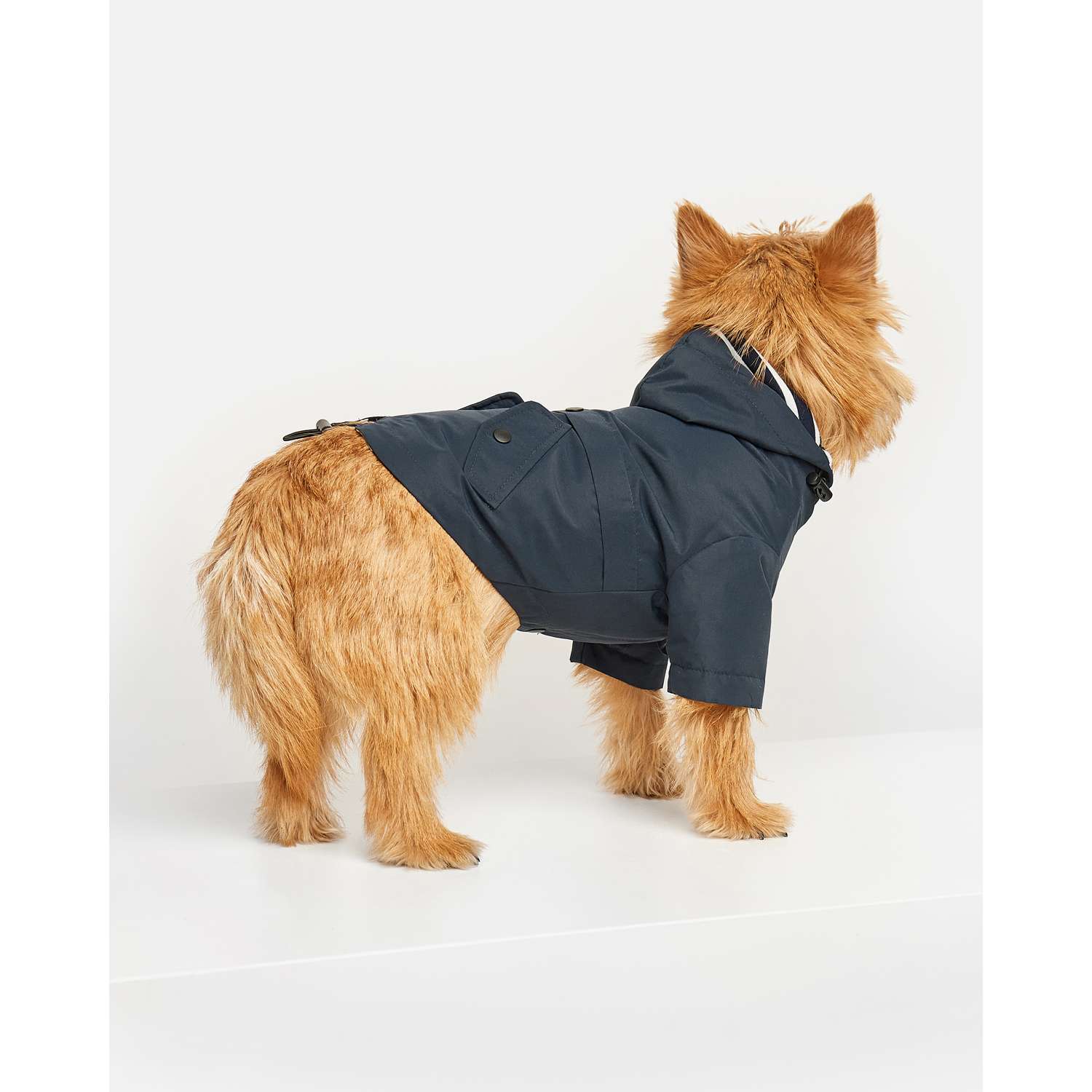 Куртка для собак Zoozavr тёмно-синяя 30 - фото 6