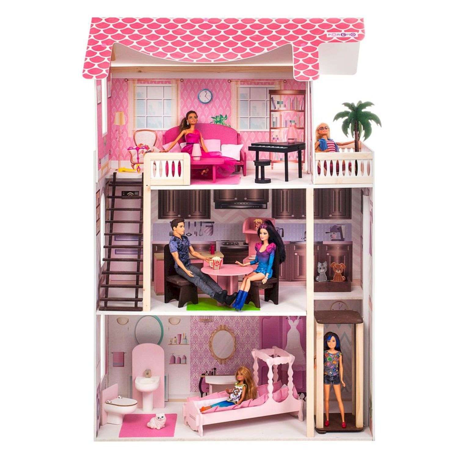 Кукольный домик Paremo Венеция-Джулия с мебелью 20 предметов PD318-05 PD318-05 - фото 10