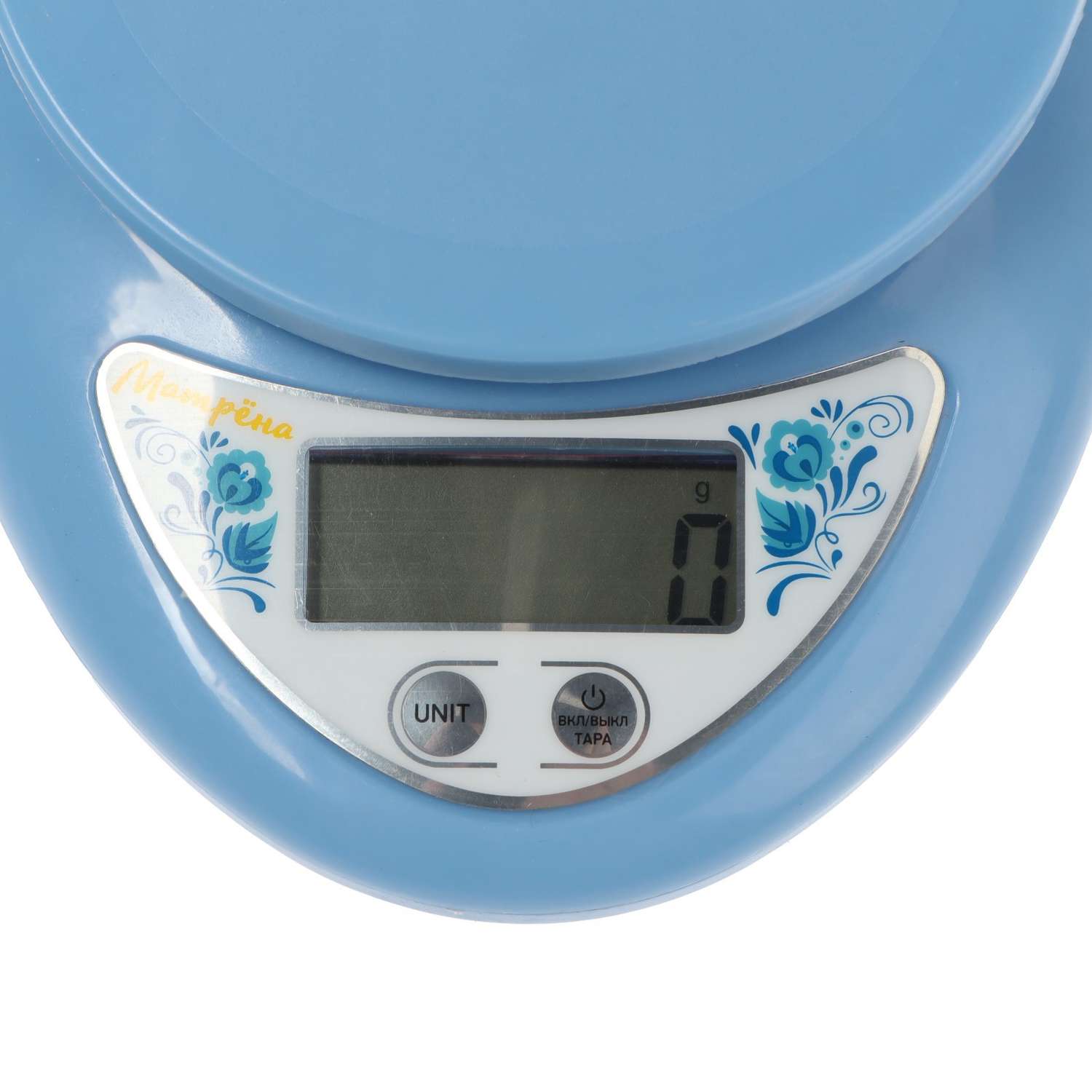 Весы кухонные Luazon Home МА-186 электронные до 5 кг голубые - фото 3