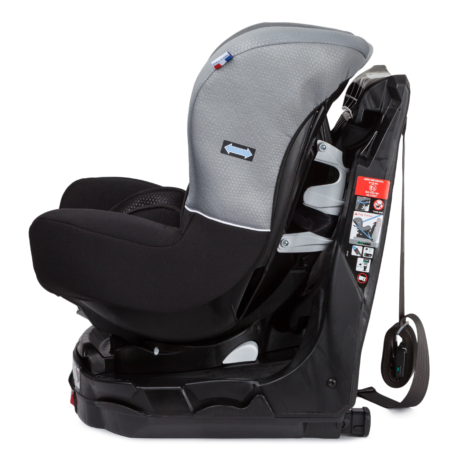 Автокресло Nania Revo Isofix Luxe Grey - фото 3