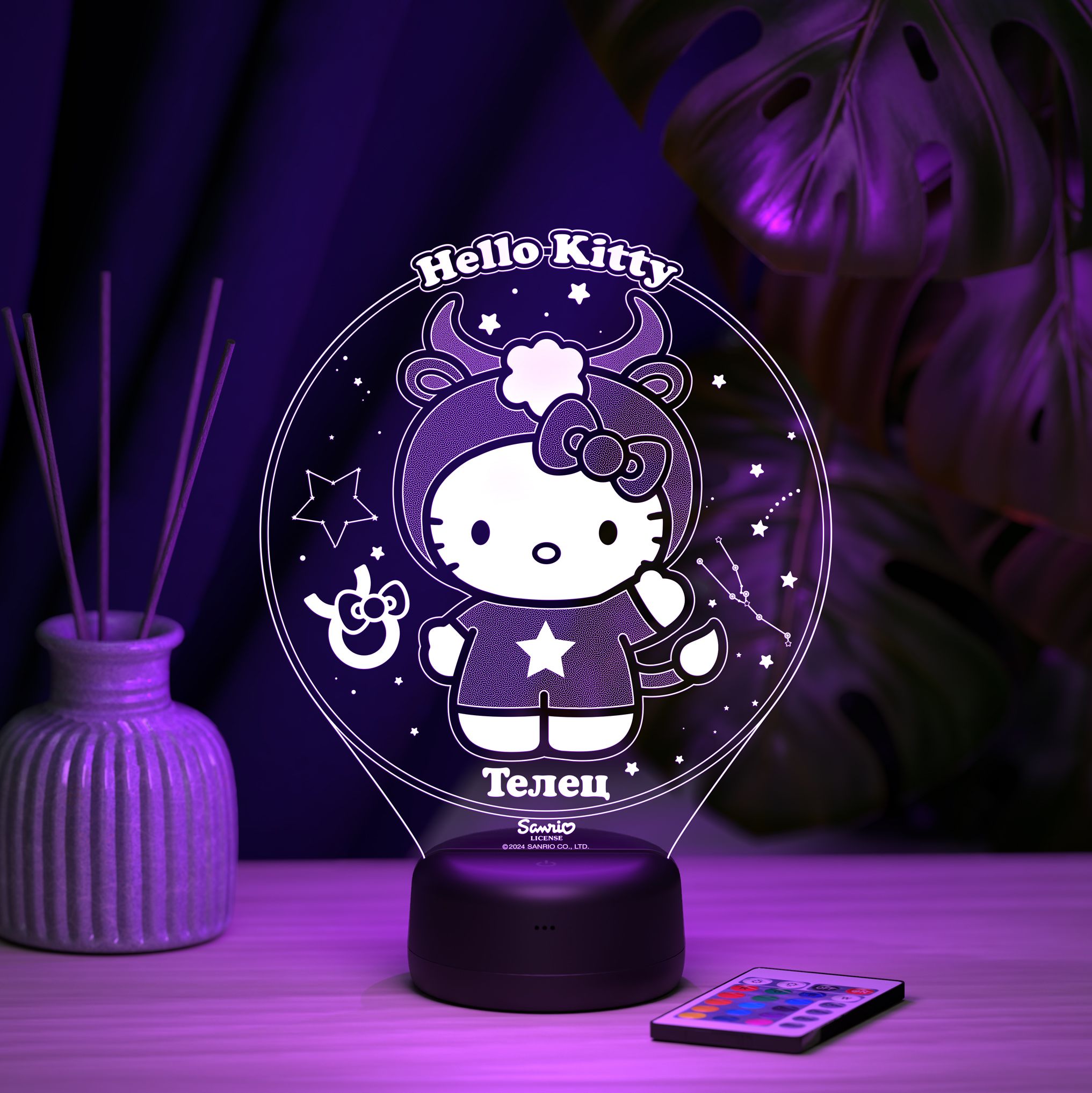 Ночник Hello Kitty Телец - фото 10