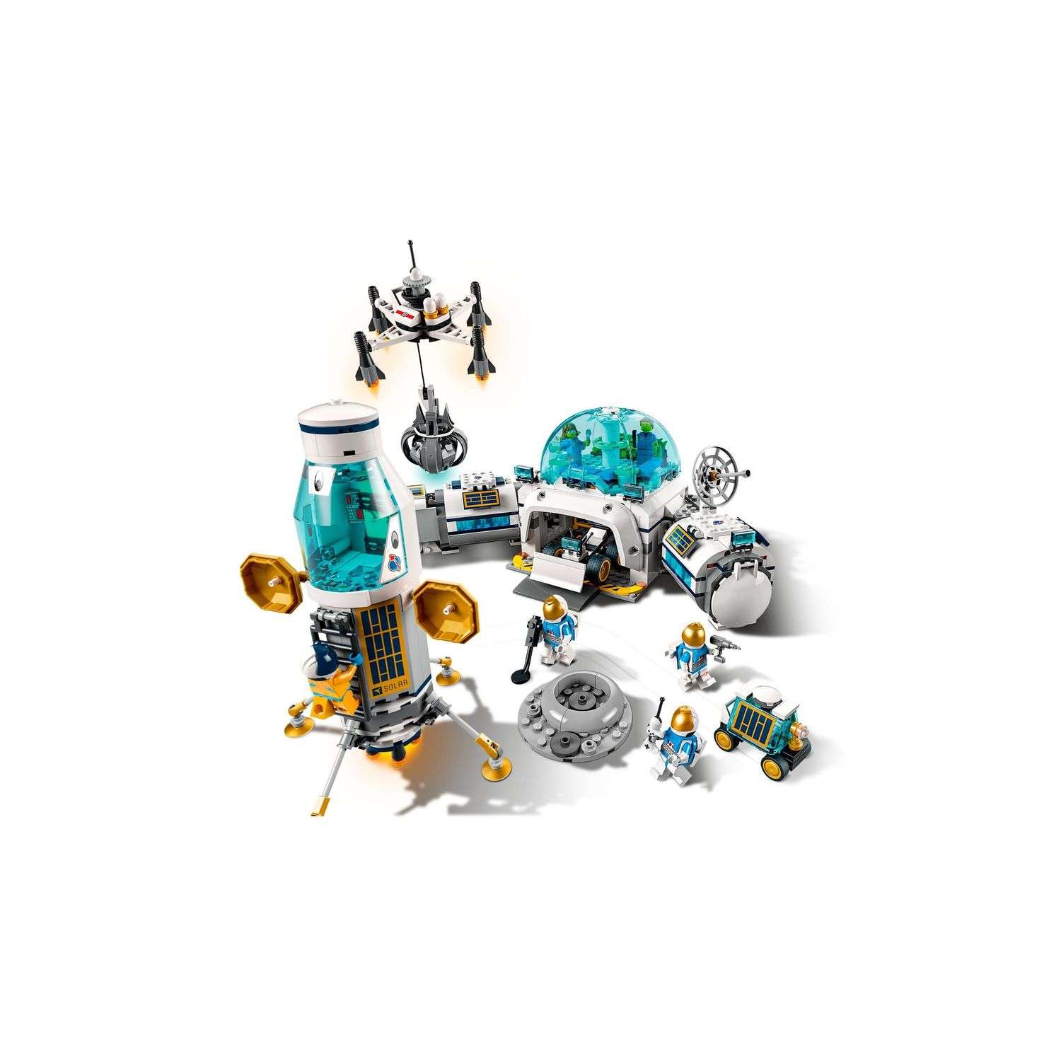 Конструктор LEGO City Space Лунная научная база 60350 - фото 3