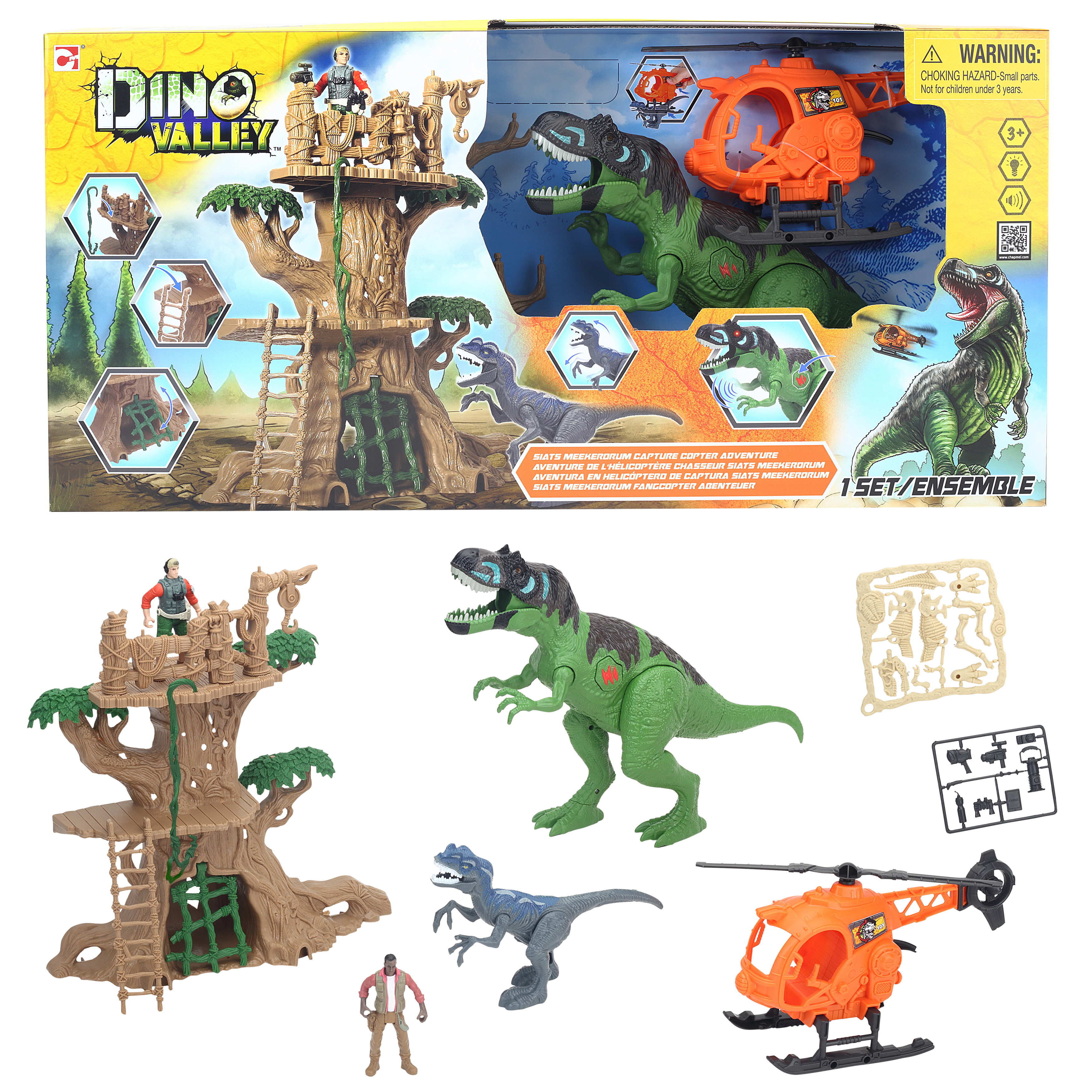 Игровой набор CHAP MEI Охота на динозавров - фото 11