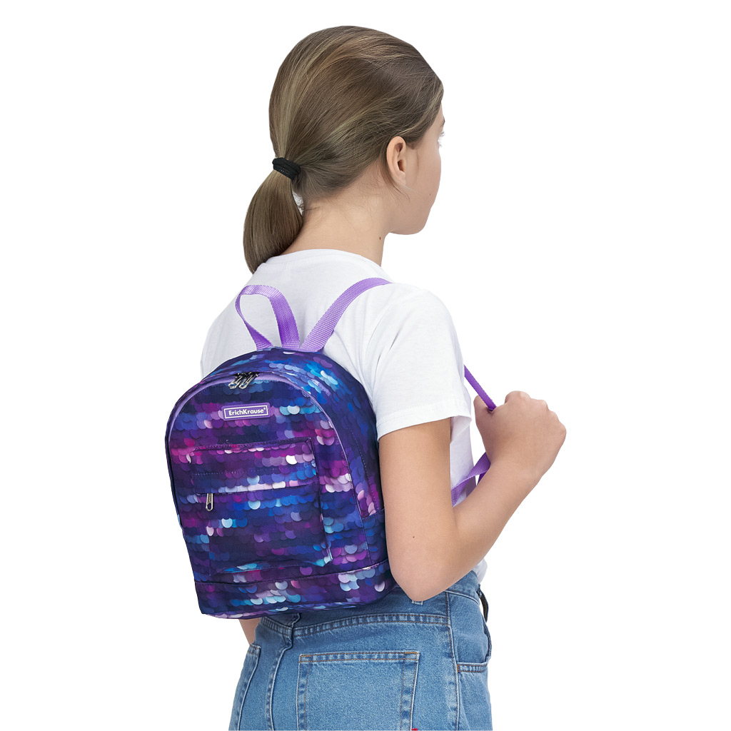 Рюкзак ERICH KRAUSE EasyLine Purple Print 6L - фото 3