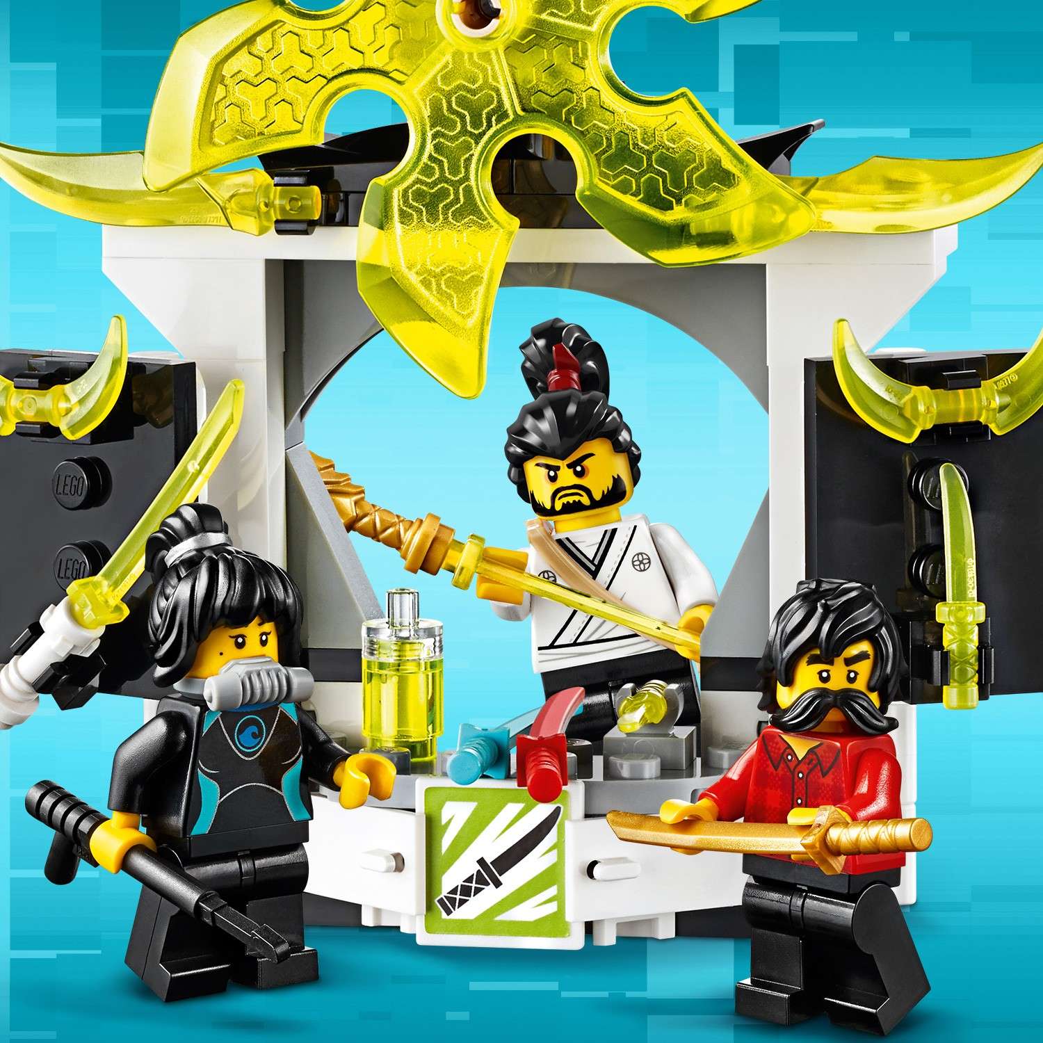 Конструктор LEGO Ninjago Киберрынок 71708 - фото 15
